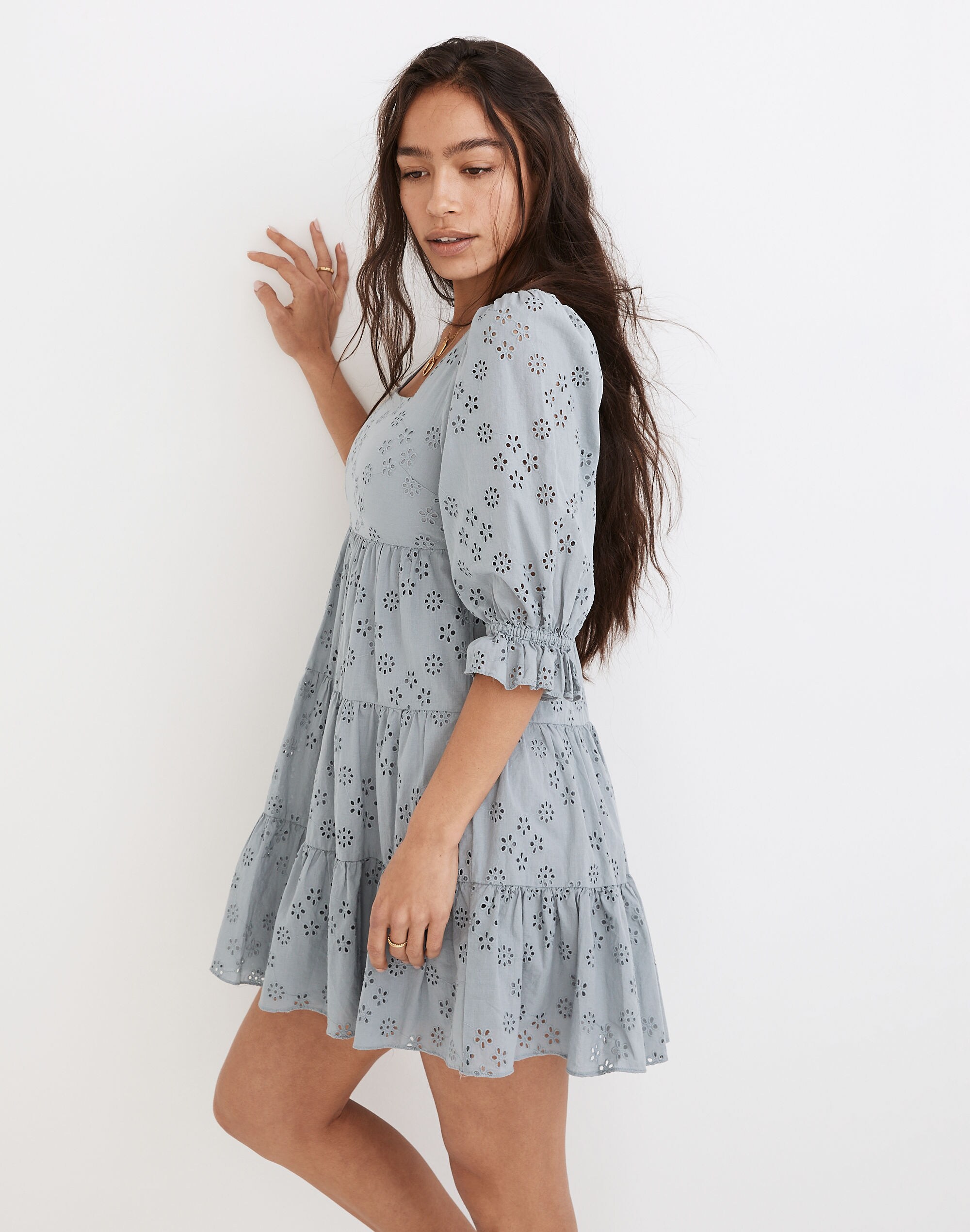 Eyelet Lizzie Babydoll Dress