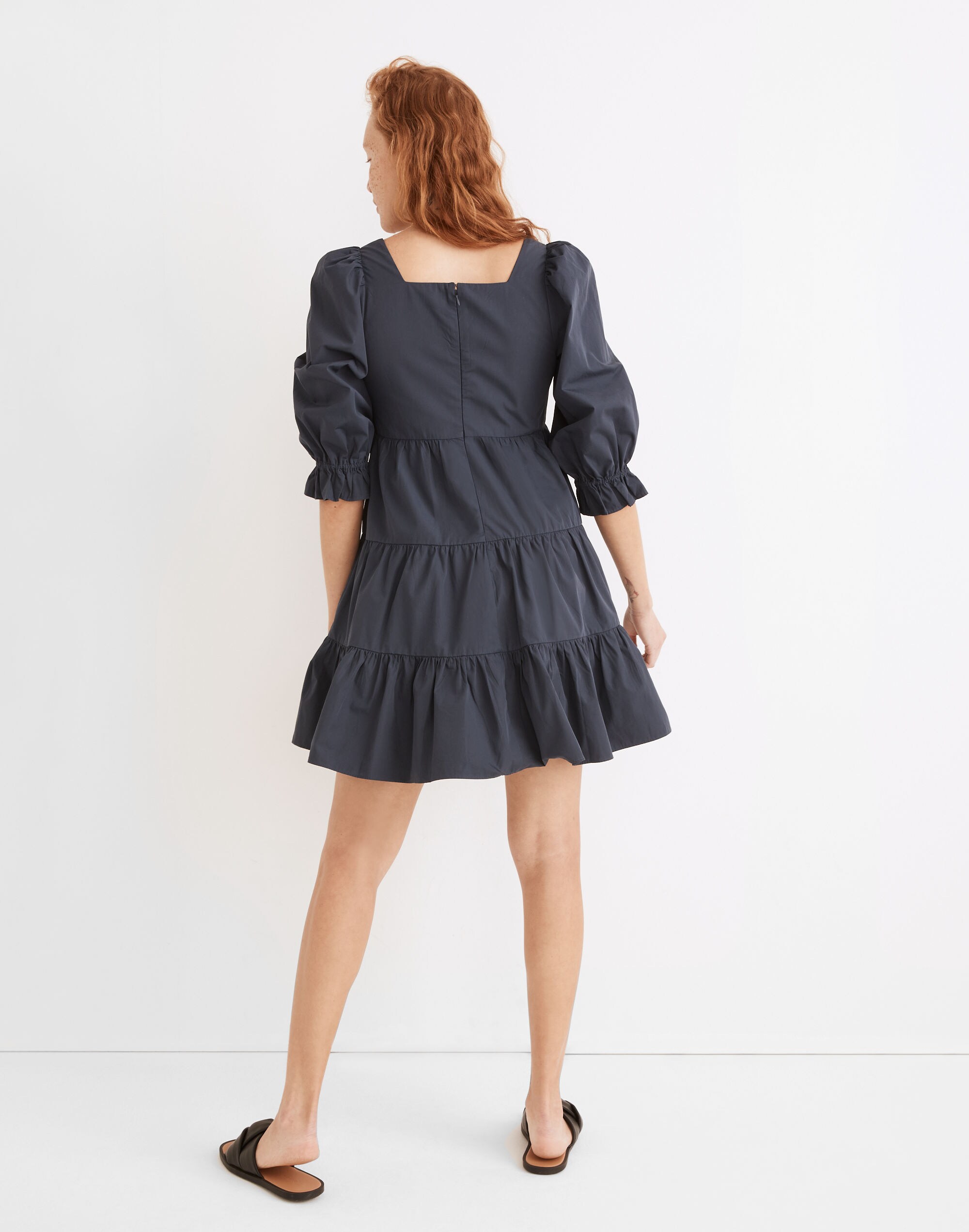 Poplin Lizzie Babydoll Dress