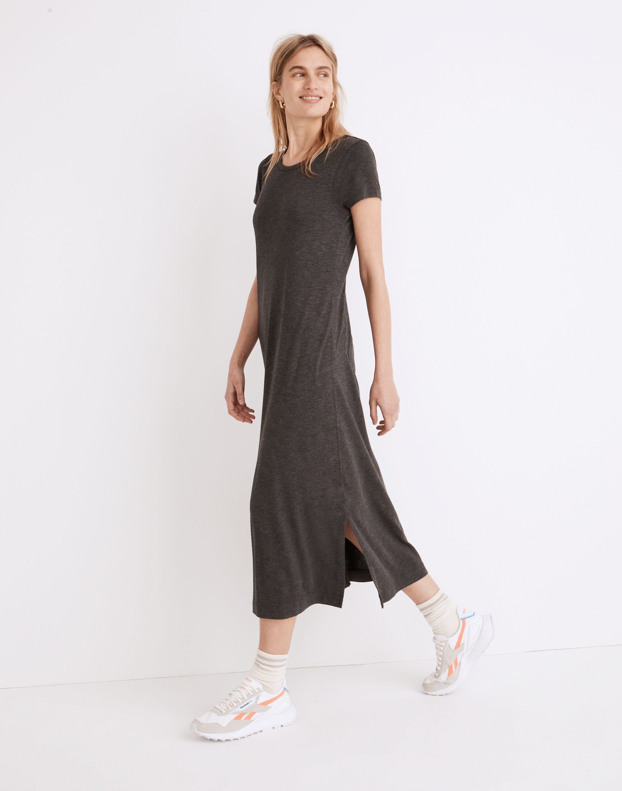 Relaxed Midi Tee Dress