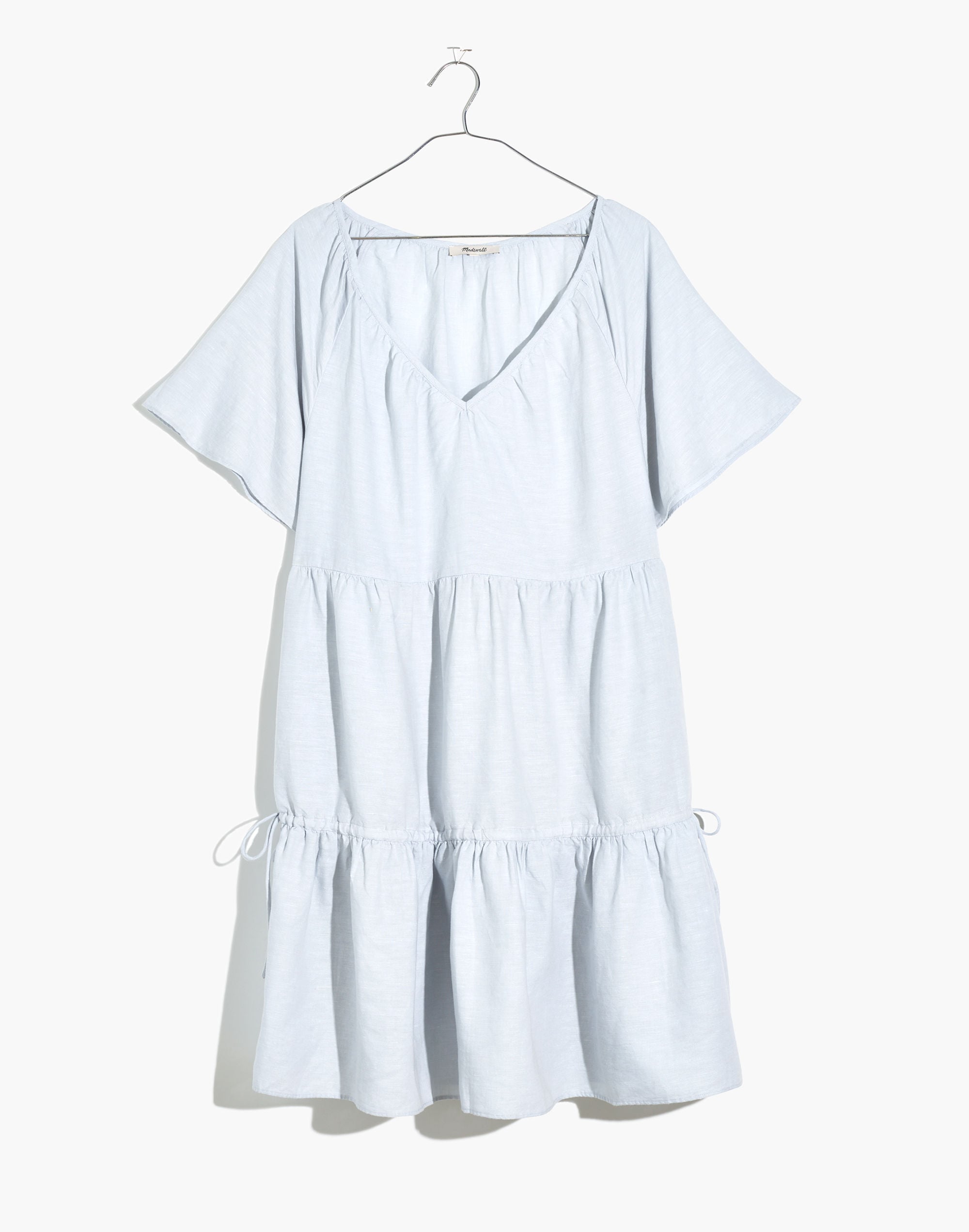 Linen-Blend Lorelei Mini Dress