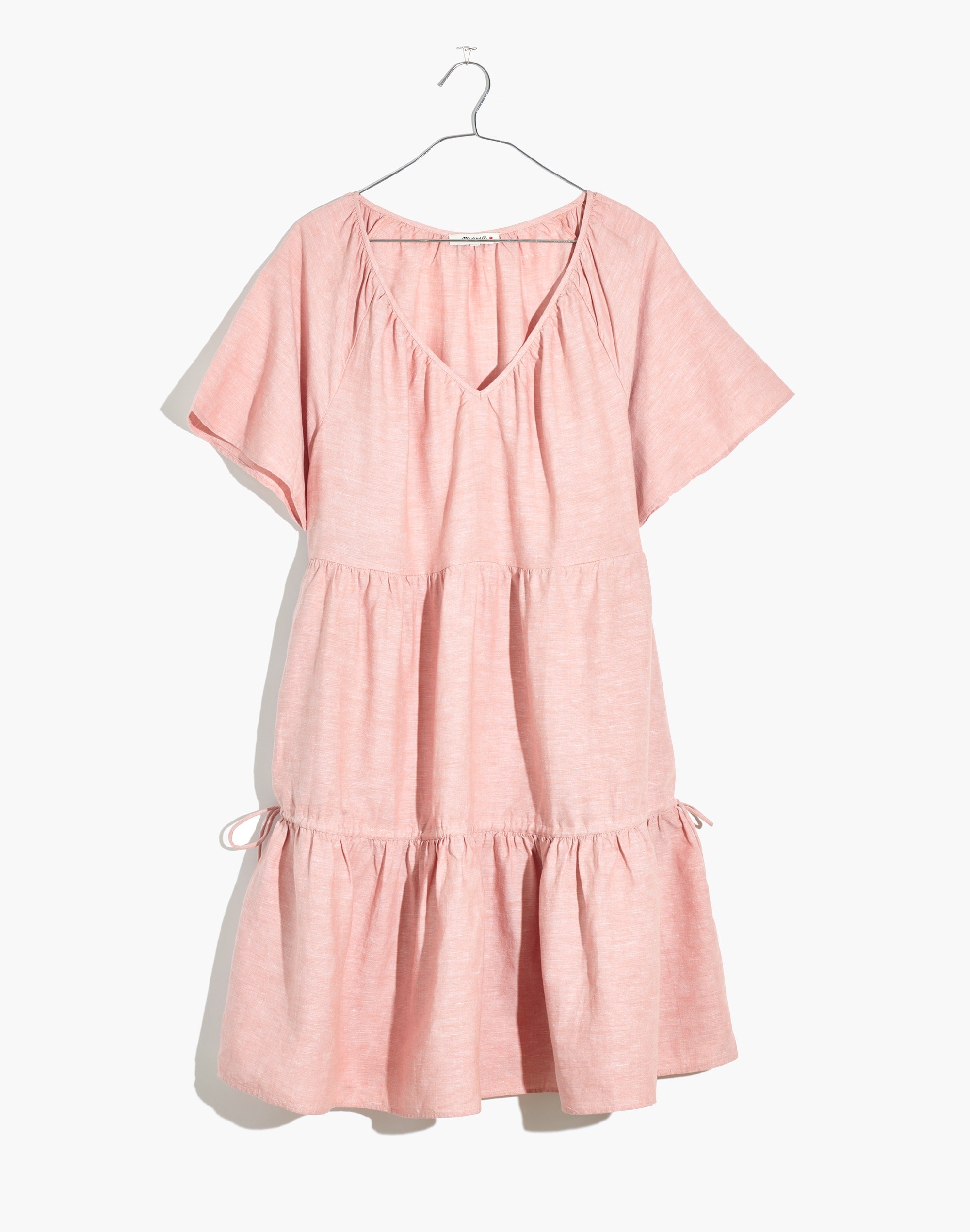 Linen-Blend Lorelei Mini Dress
