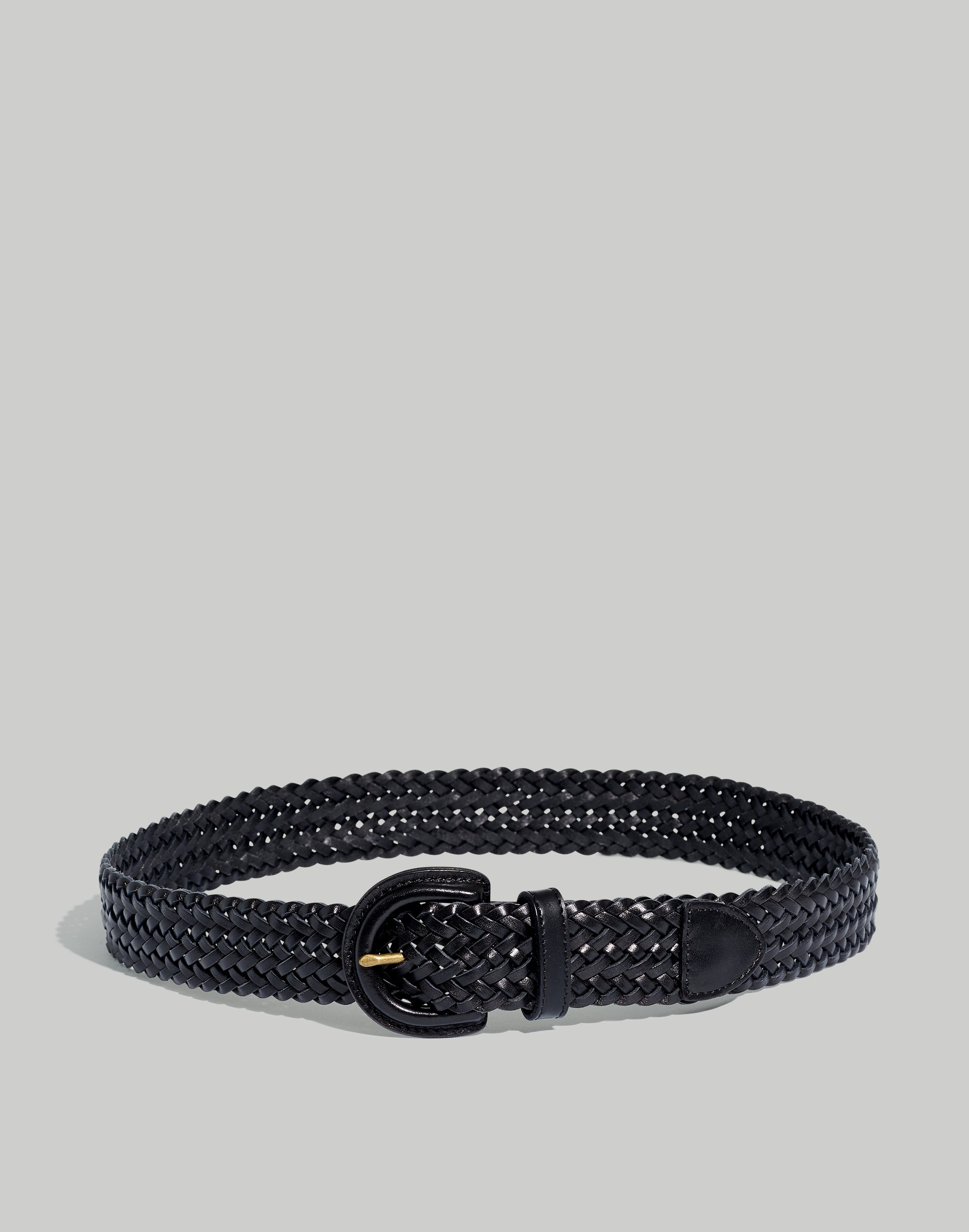 Woven Leather Belt