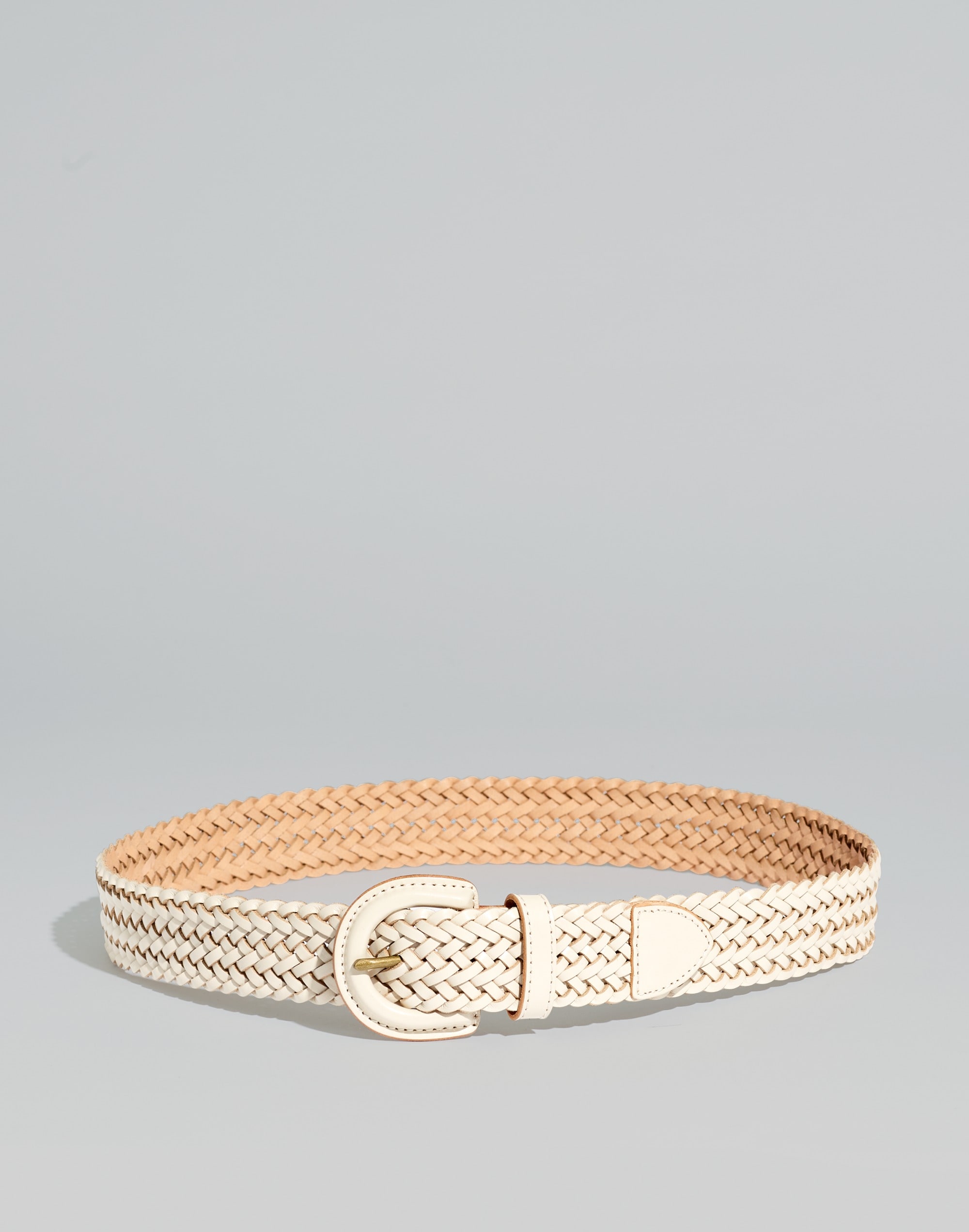 Woven Leather Belt