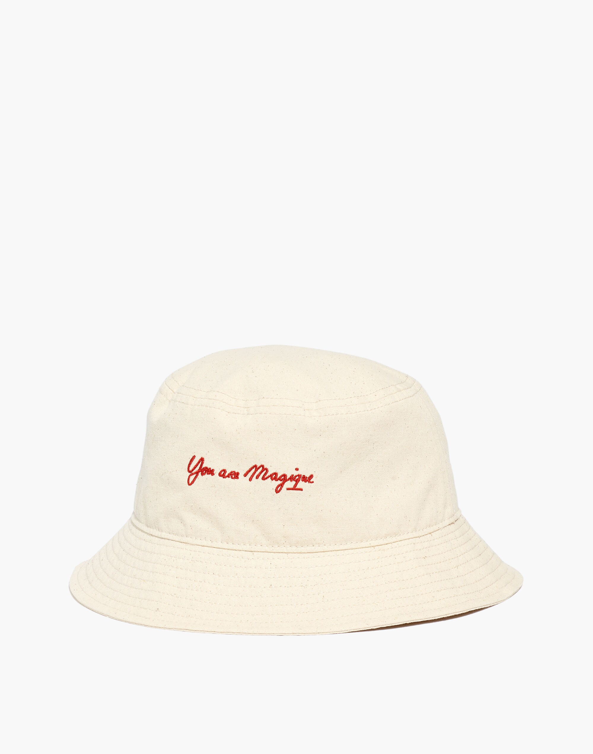 Madewell x Hotel Magique Embroidered Bucket Hat