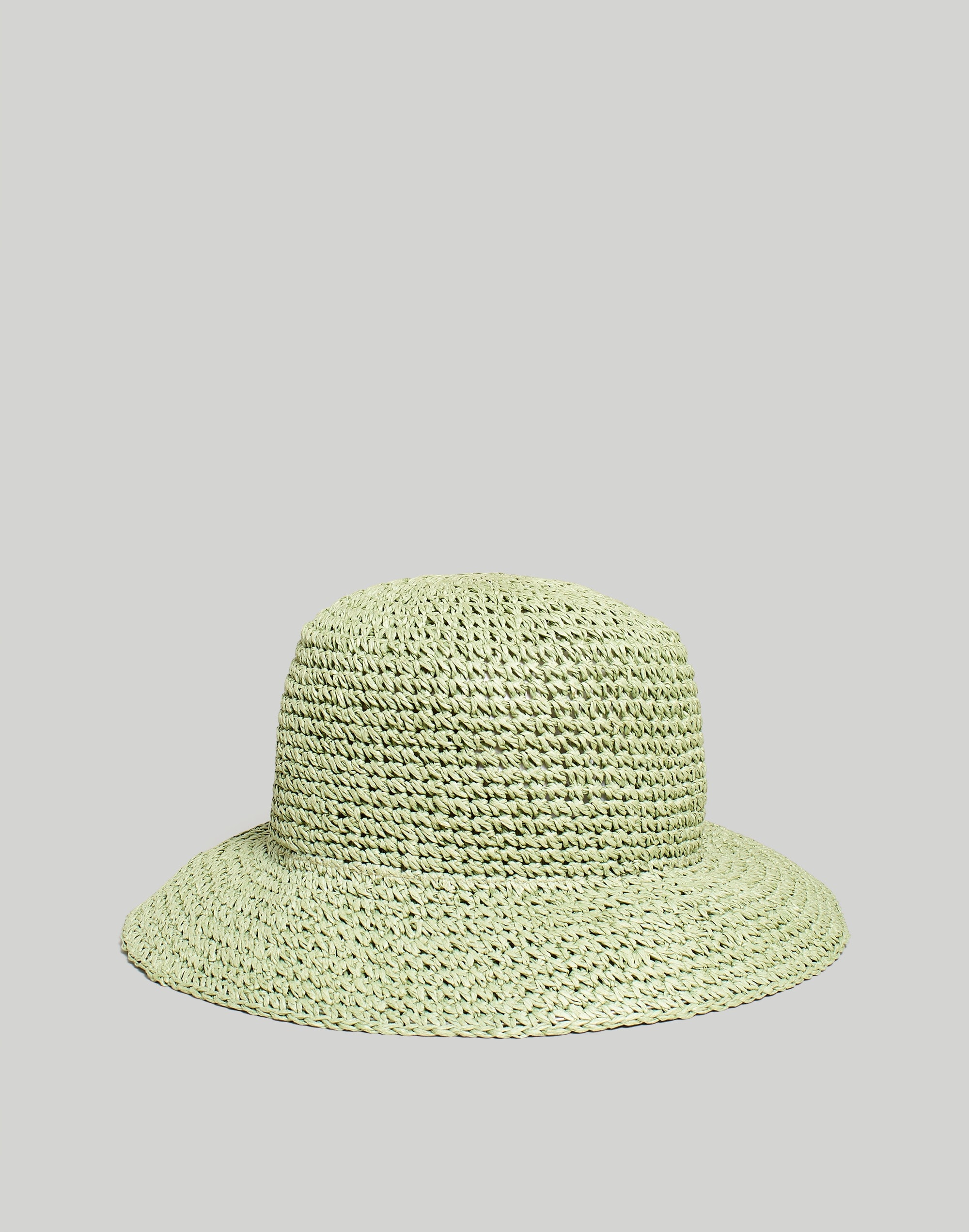 Straw Bucket Hat