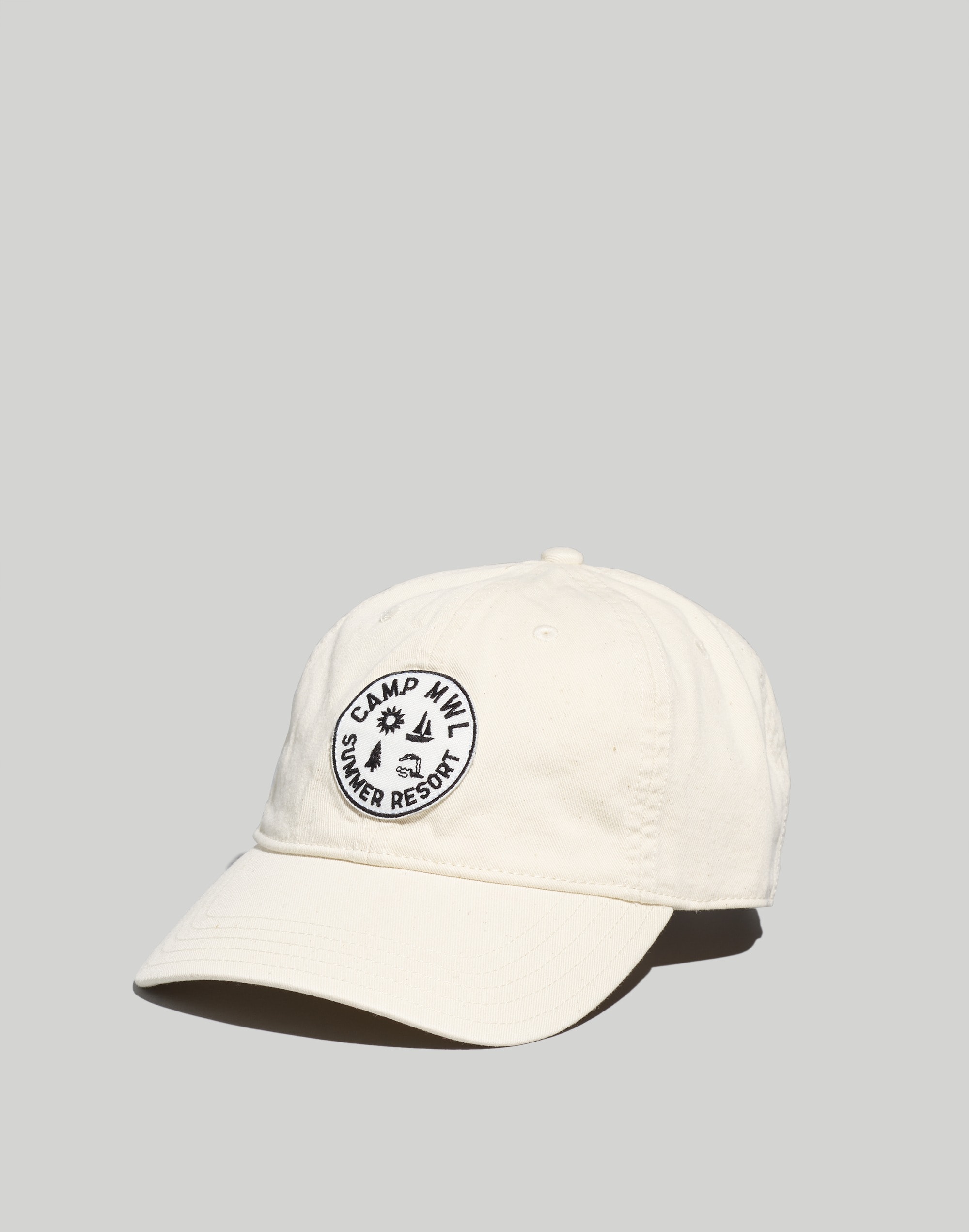 hikerscape embroidered broken-in baseball cap