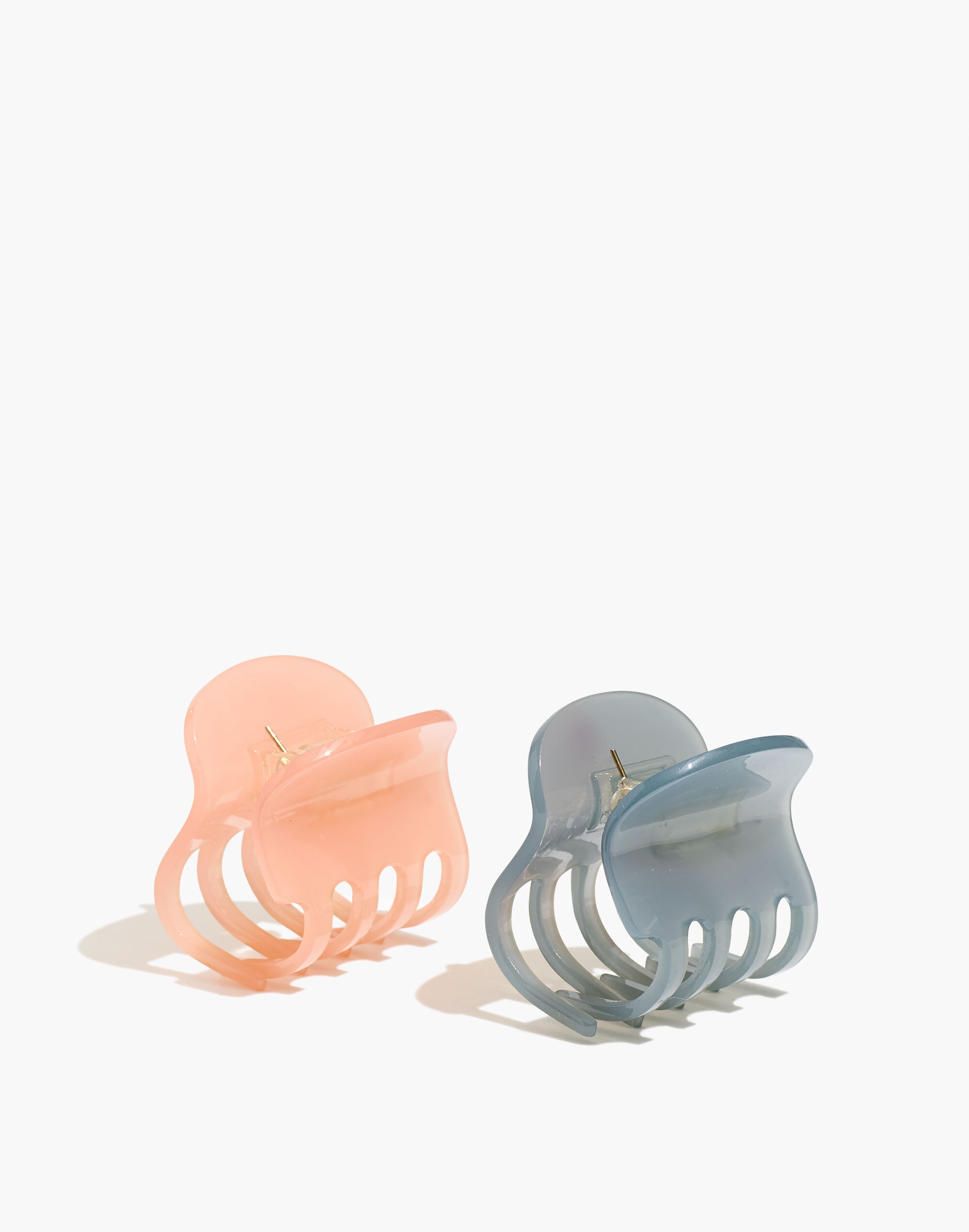 Two-Pack Small Claw Hair Clips