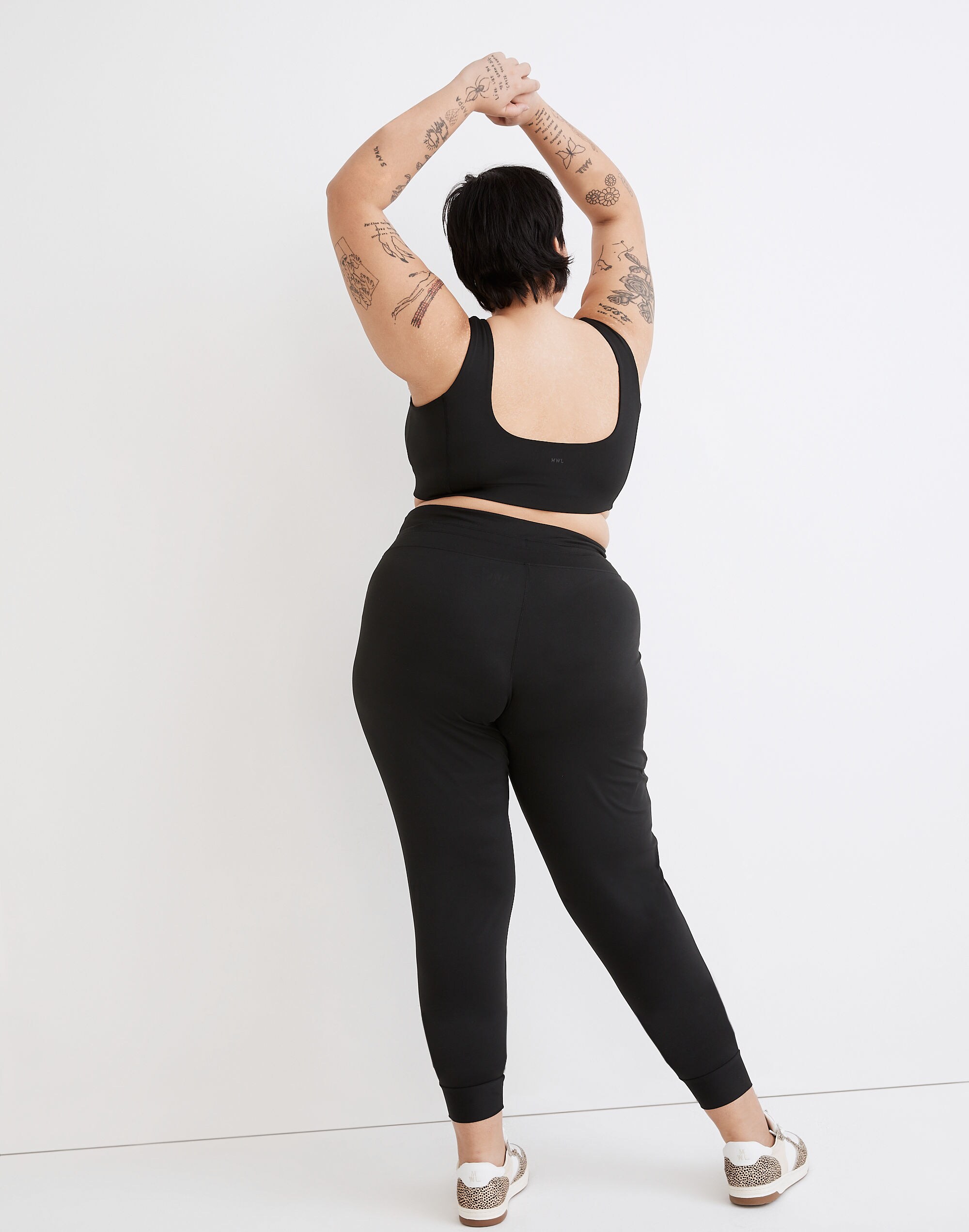 Plus MWL Flex Skinny Joggers in null image 3