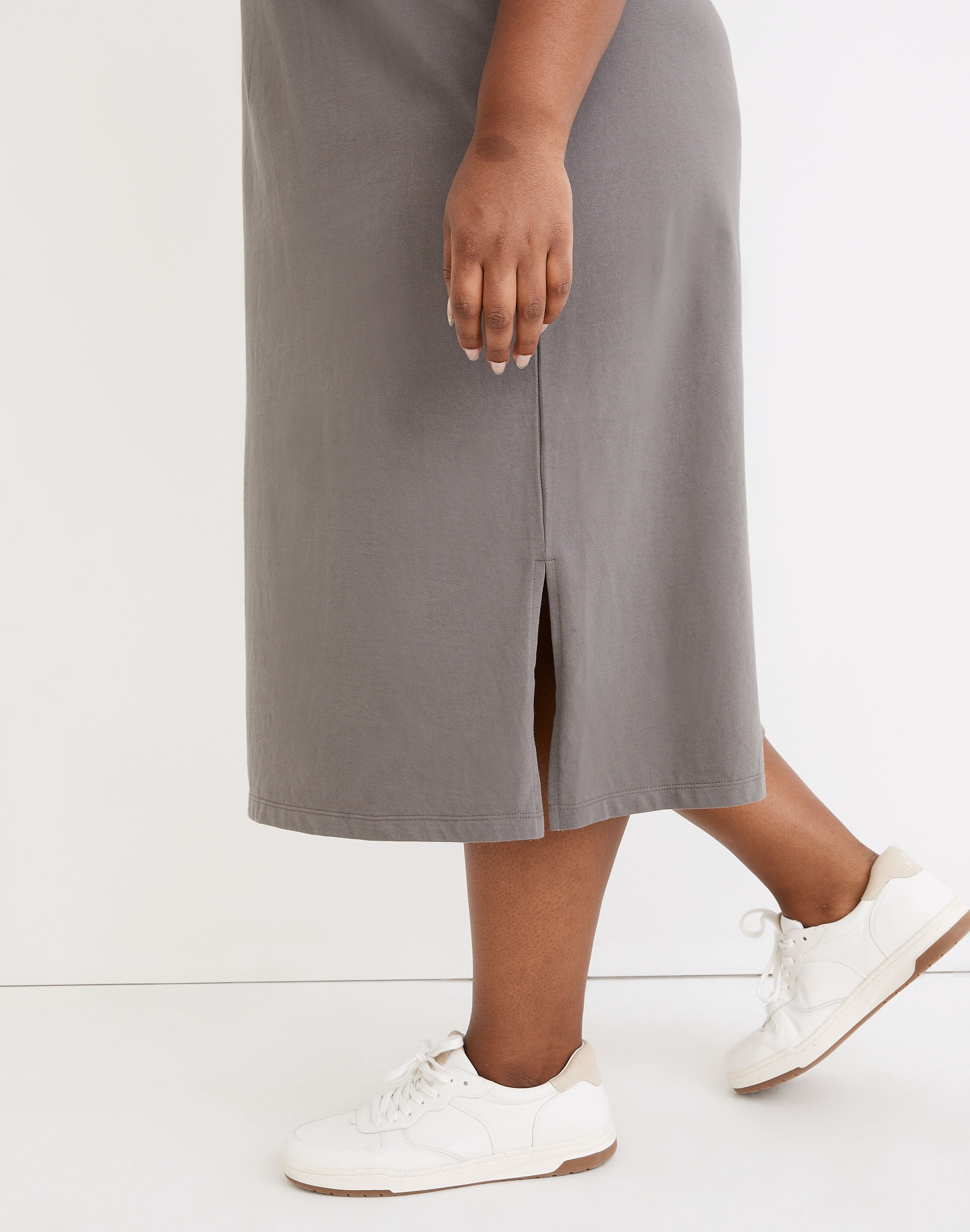 Organic Cotton Cable Knit Tank Dress
