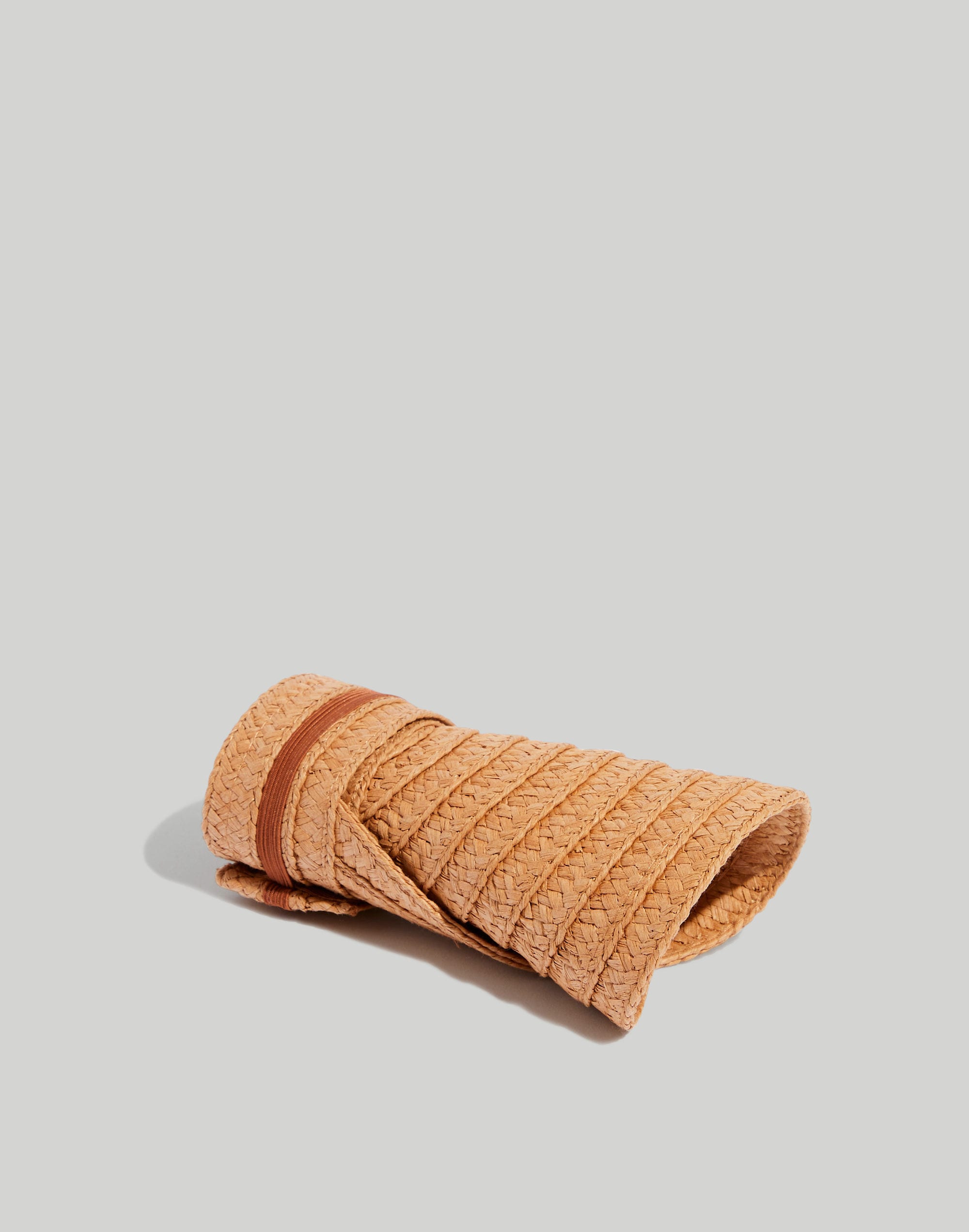 Packable Braided Straw Visor