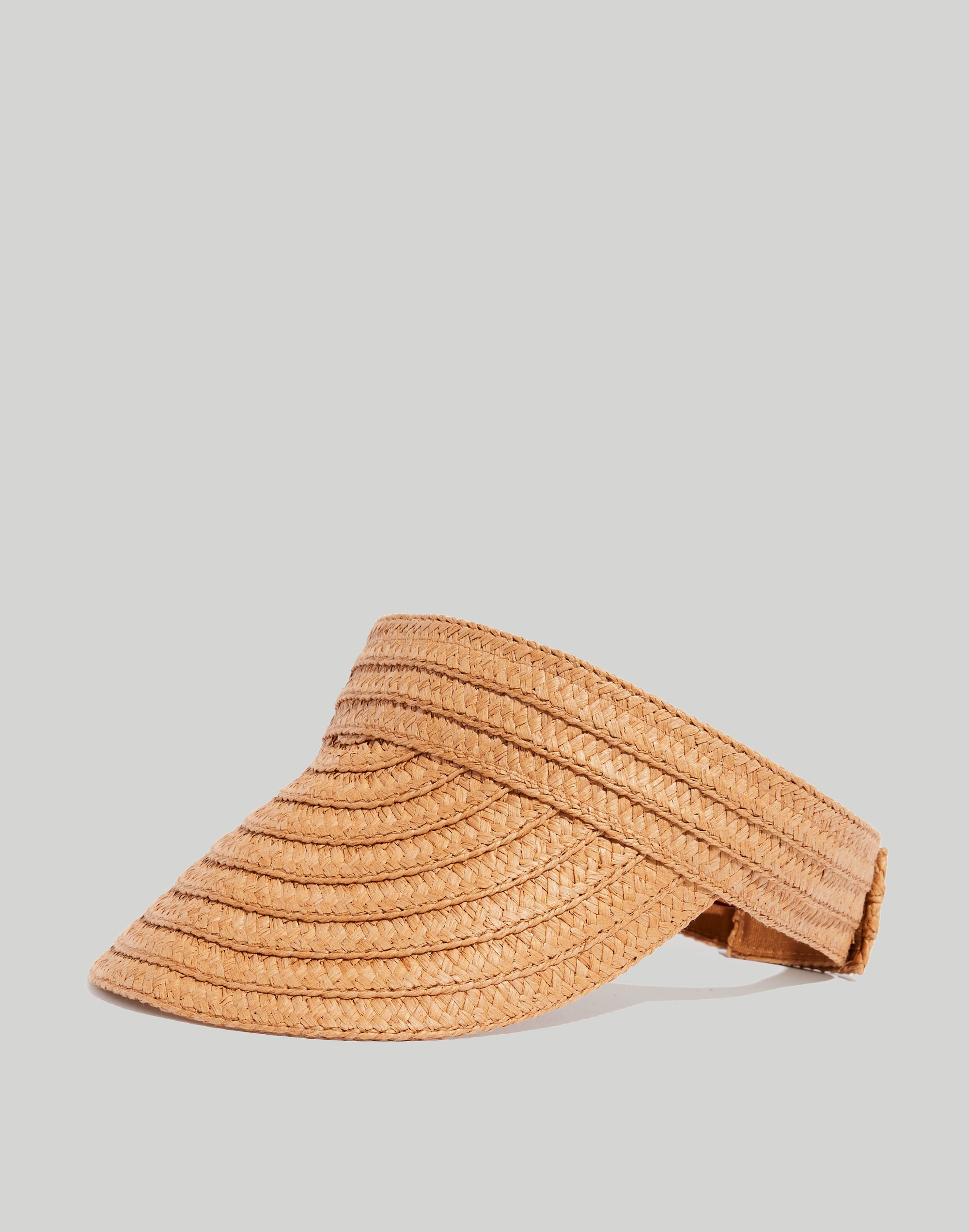 Packable Braided Straw Visor