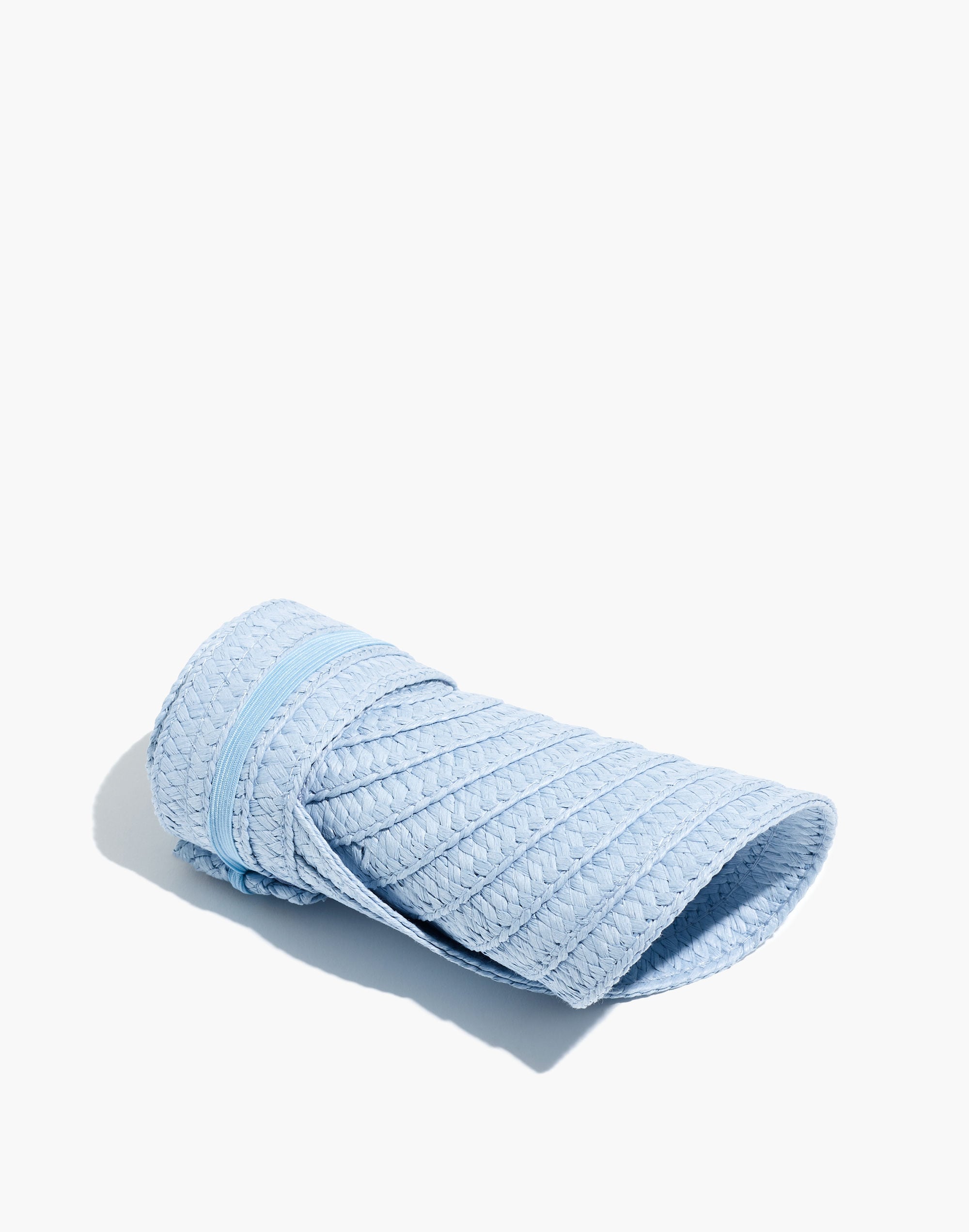 Packable Braided Straw Visor