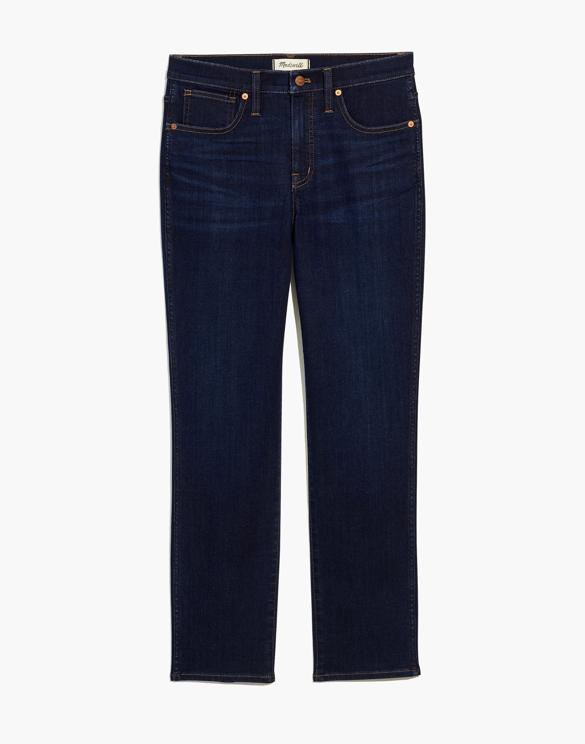 Petite Mid-Rise Stovepipe Jeans in Larkspur Wash: TENCEL&trade; Denim Edition