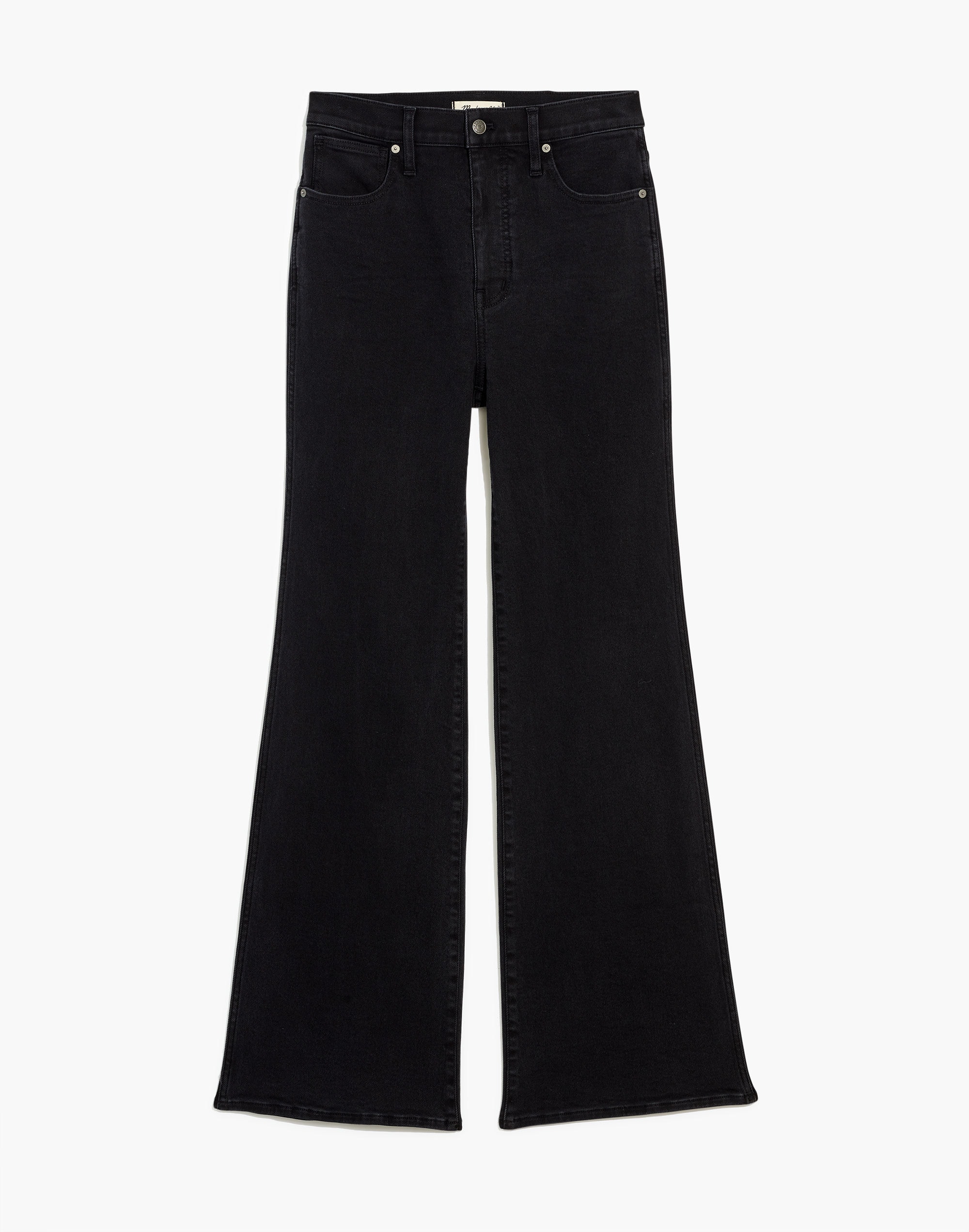 11" High-Rise Flare Jeans in Crosson Wash