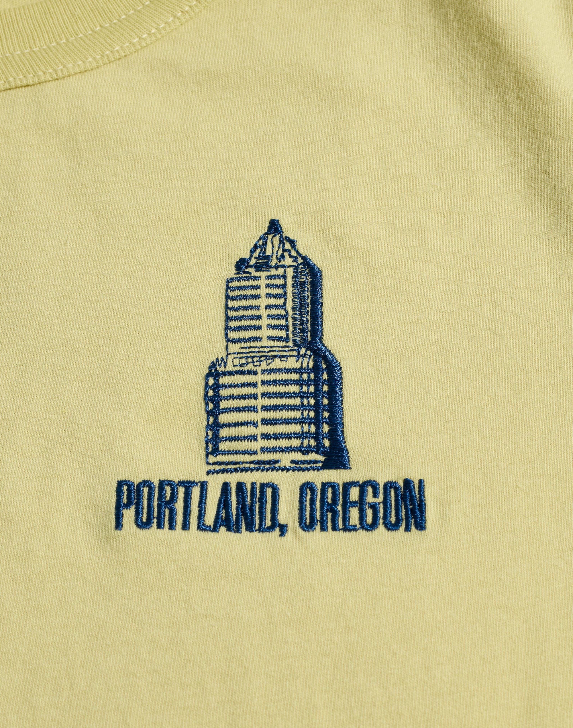 Madewell x Made Some Souvenirs Embroidered Perfect Vintage Tee