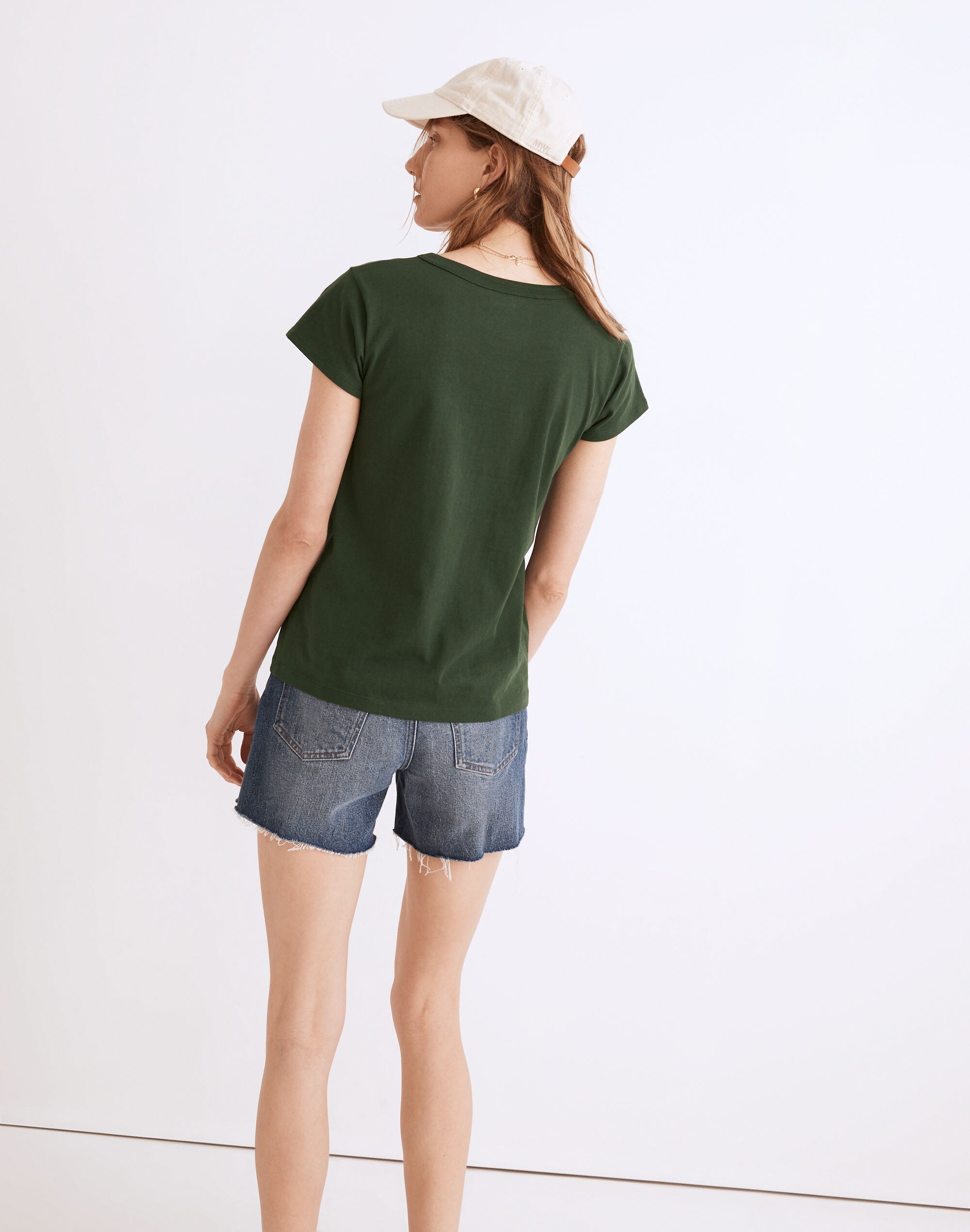 Madewell x Made Some Souvenirs Embroidered Perfect Vintage Tee