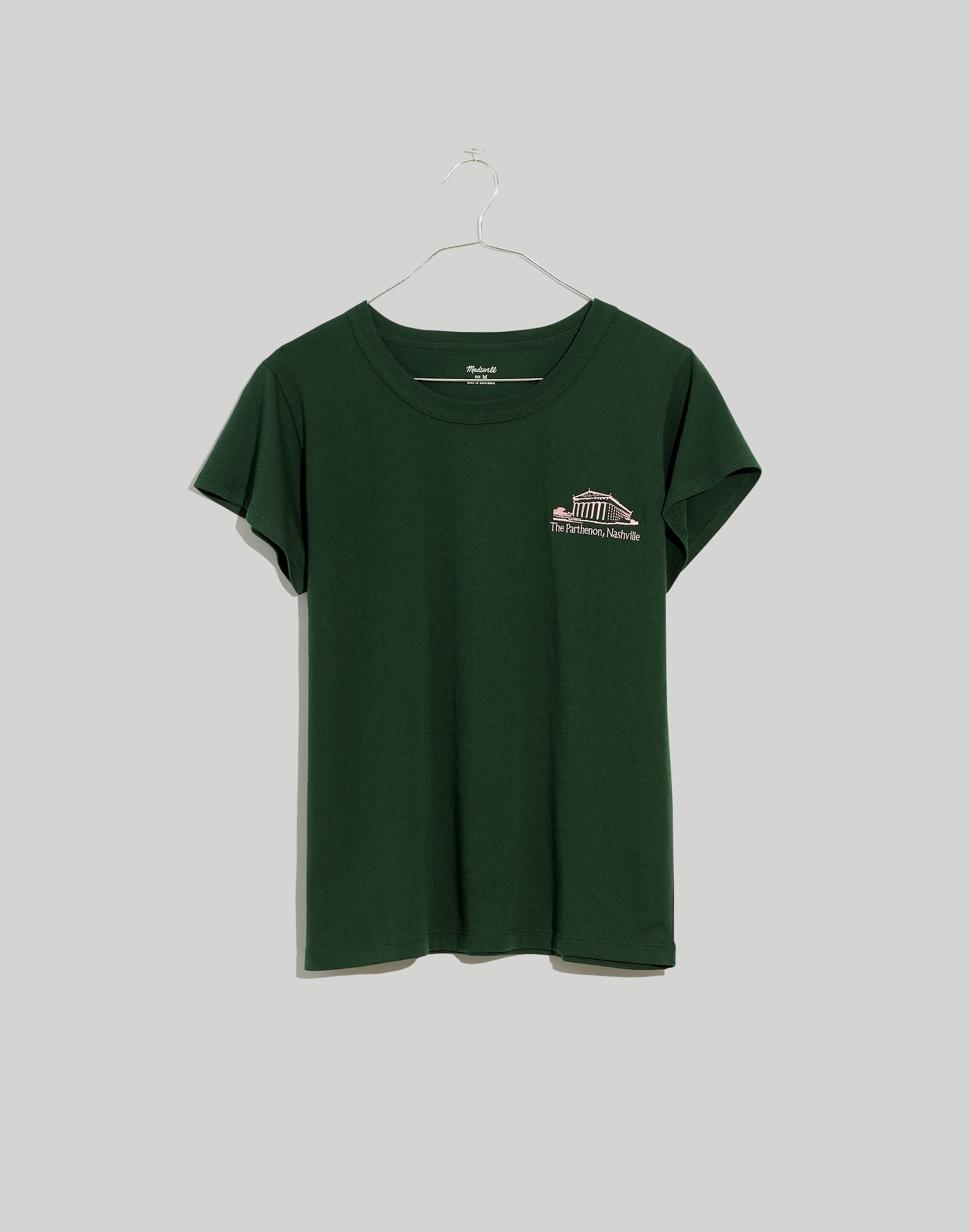 Madewell x Made Some Souvenirs Embroidered Perfect Vintage Tee