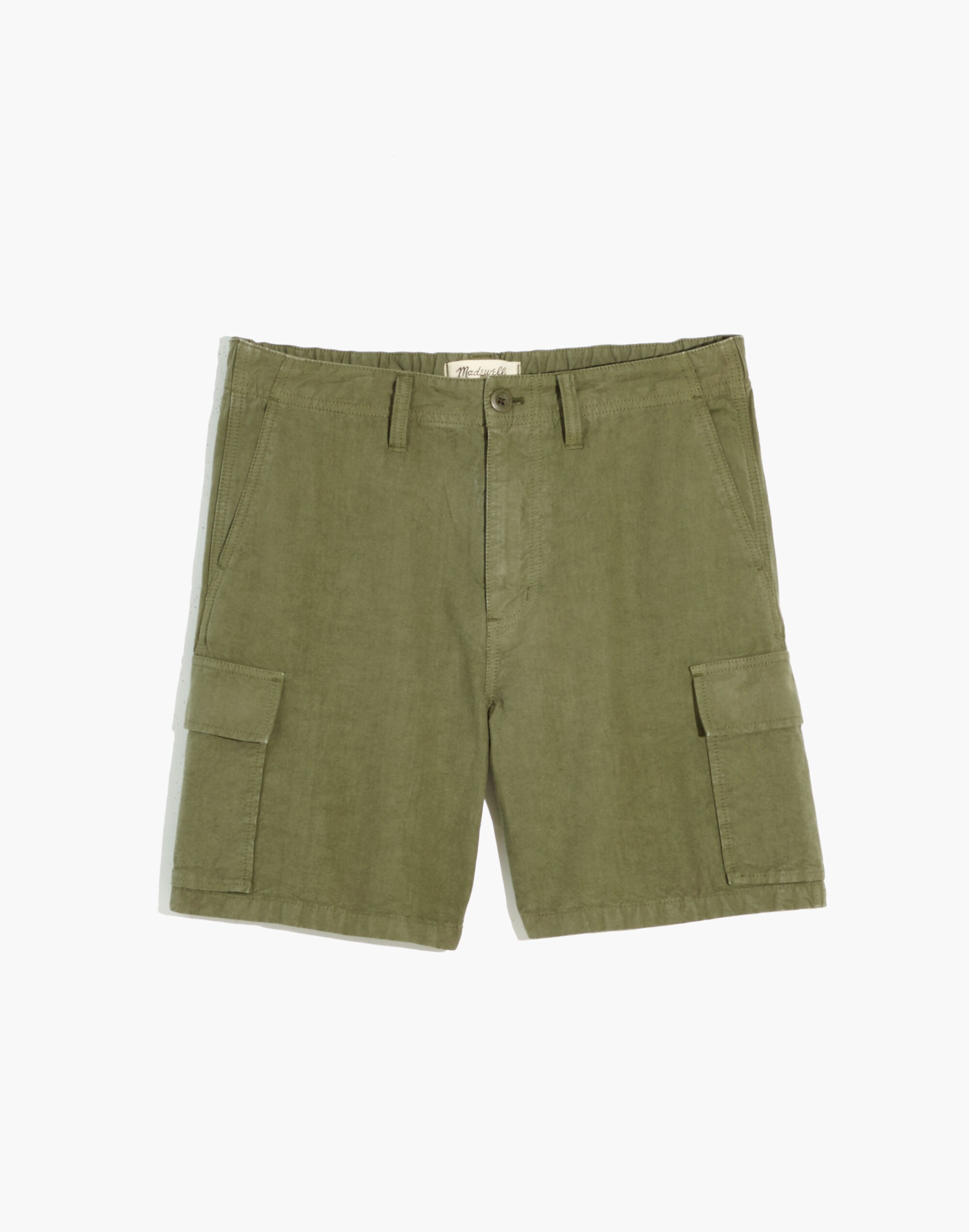 6 1/2" Garment-Dyed Hybrid Cargo Shorts