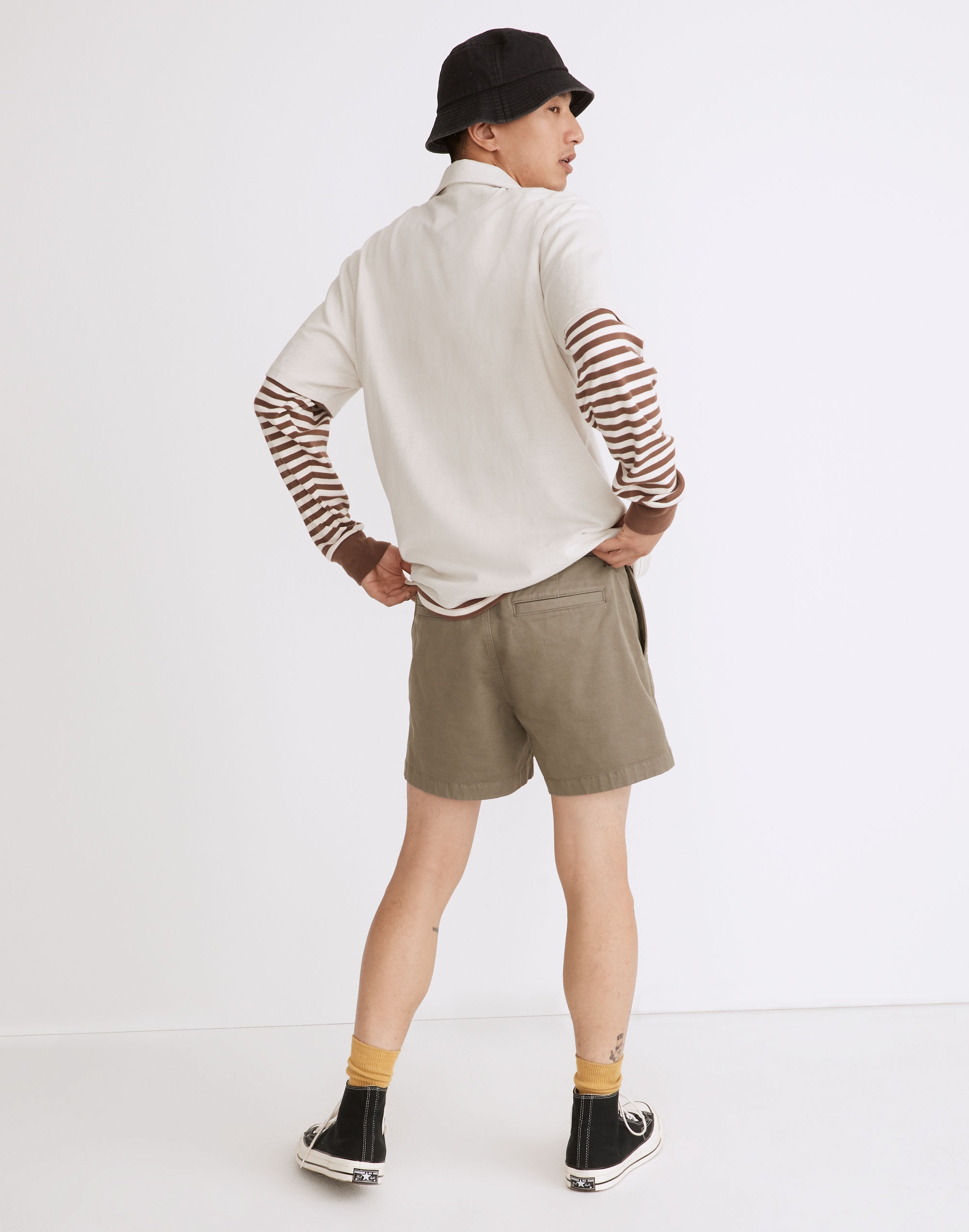 5" Chino Shorts: COOLMAX&reg; Edition
