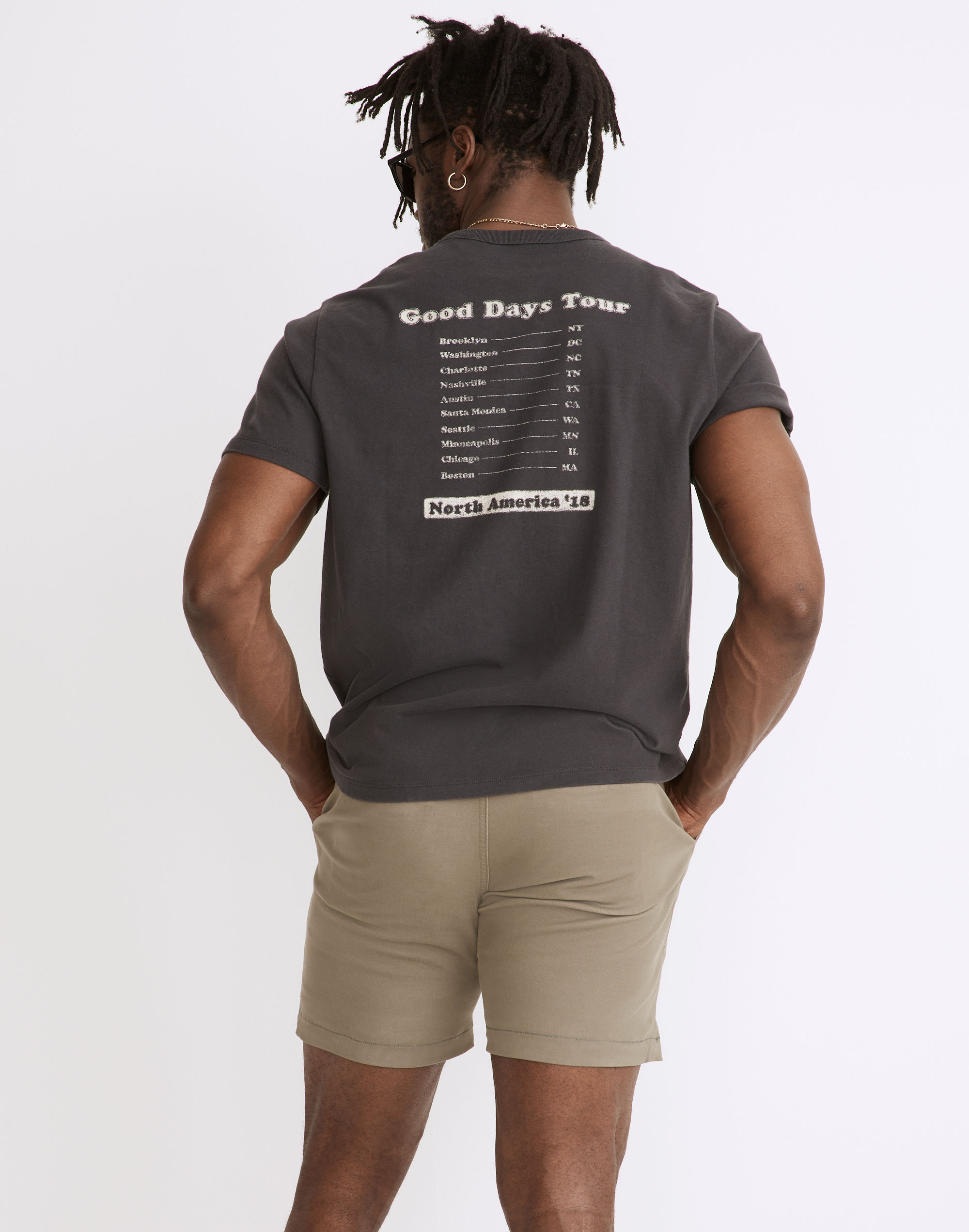 7" Athletic Chino Shorts: COOLMAX&reg; Edition