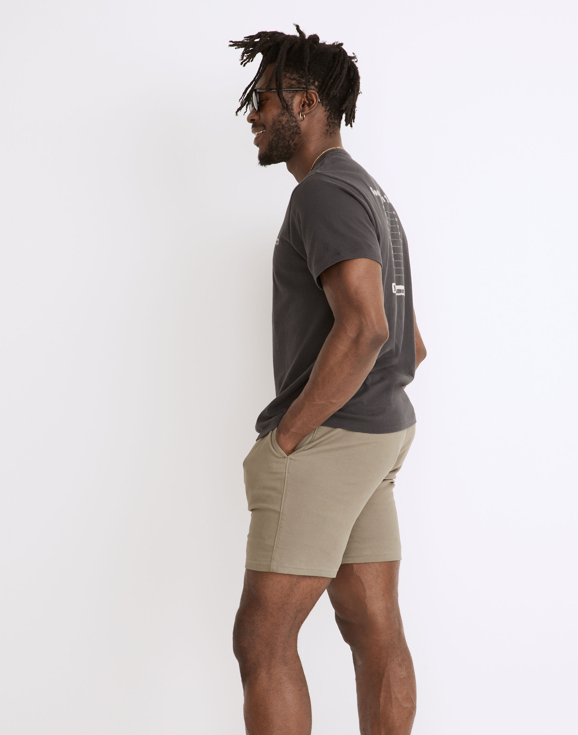 7" Athletic Chino Shorts: COOLMAX&reg; Edition