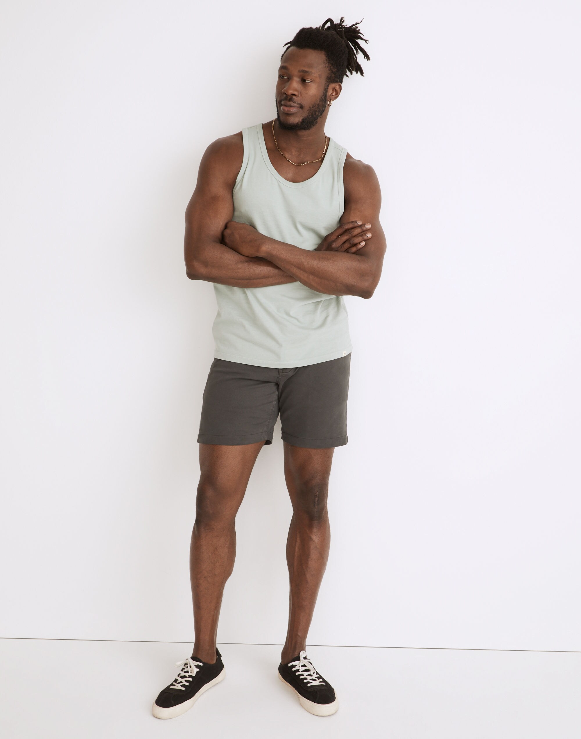 7" Athletic Chino Shorts: COOLMAX&reg; Edition