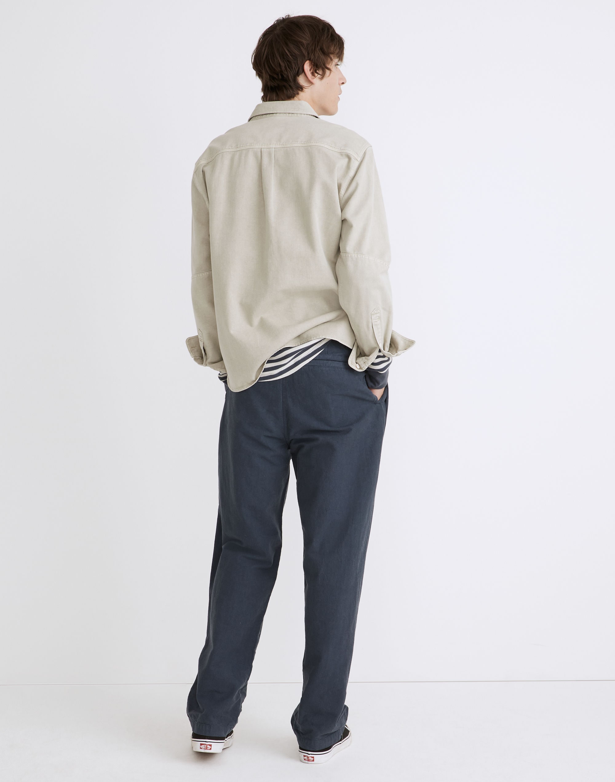 Pleated Chino Pants