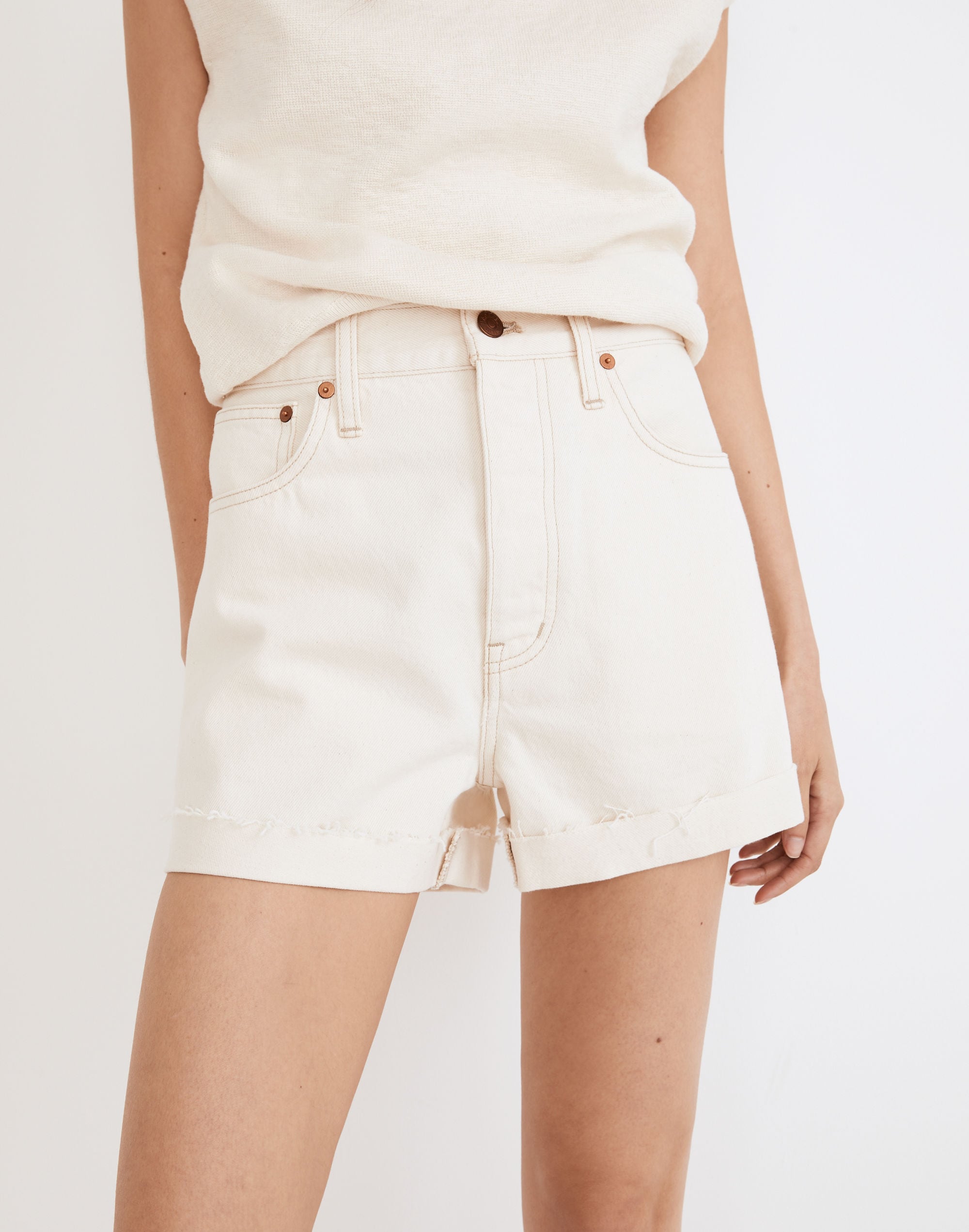 The Dadjean Short in Vintage Canvas Wash | Madewell