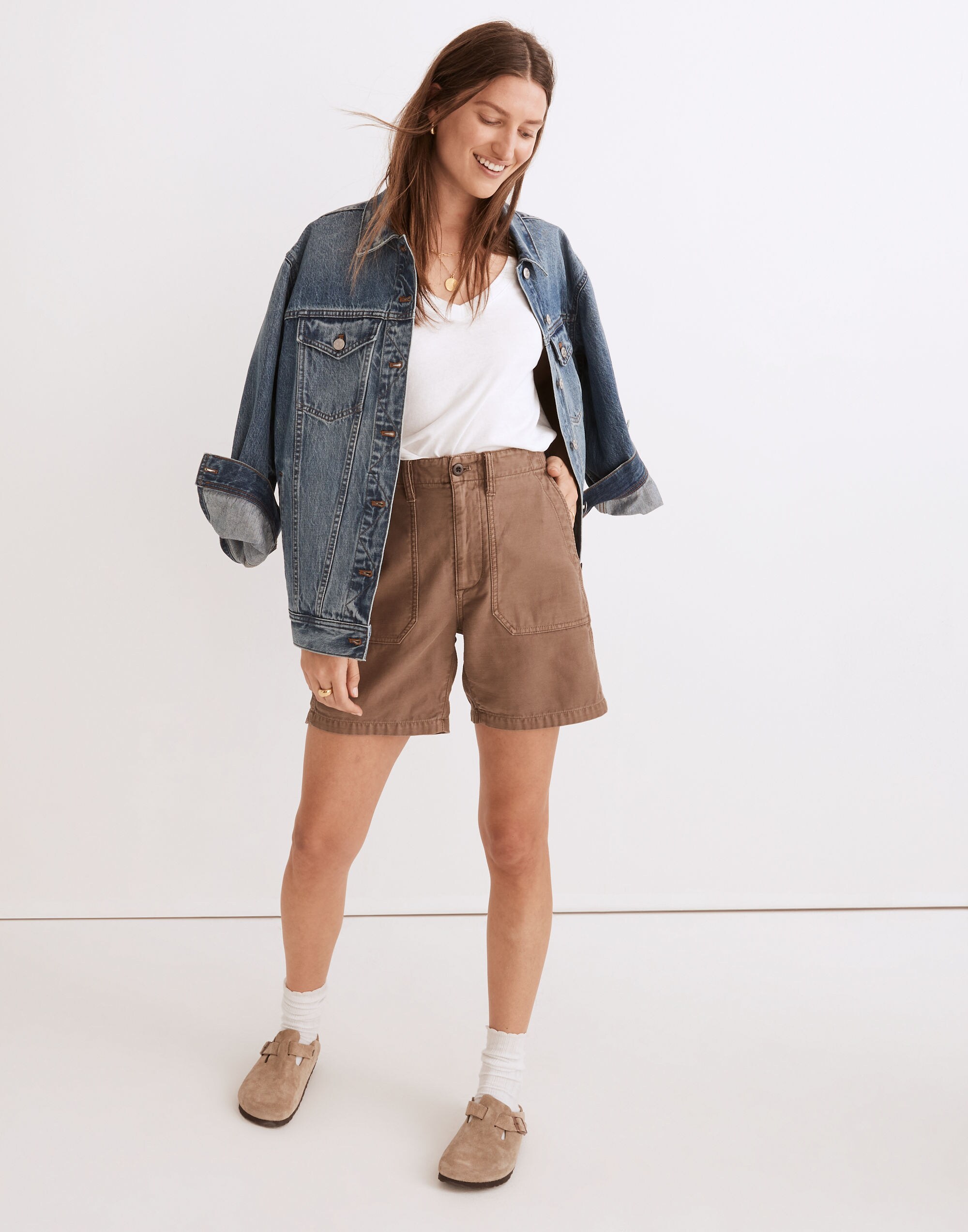 Relaxed Fatigue Shorts