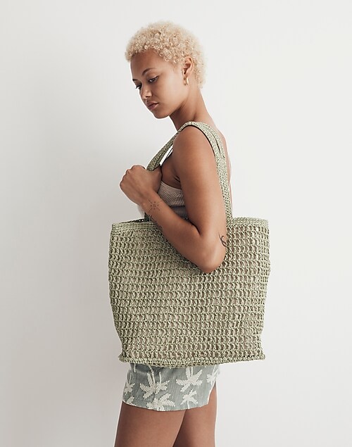 The Transport Tote: Straw Edition