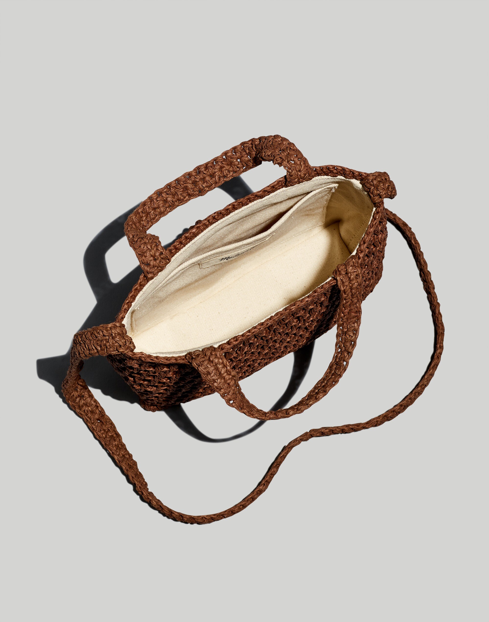 The Small Transport Crossbody: Straw Edition