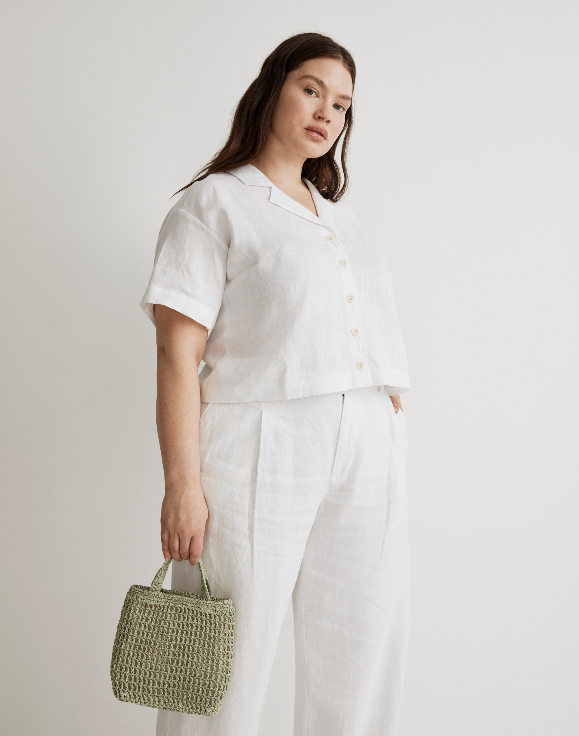 The Small Transport Crossbody: Straw Edition