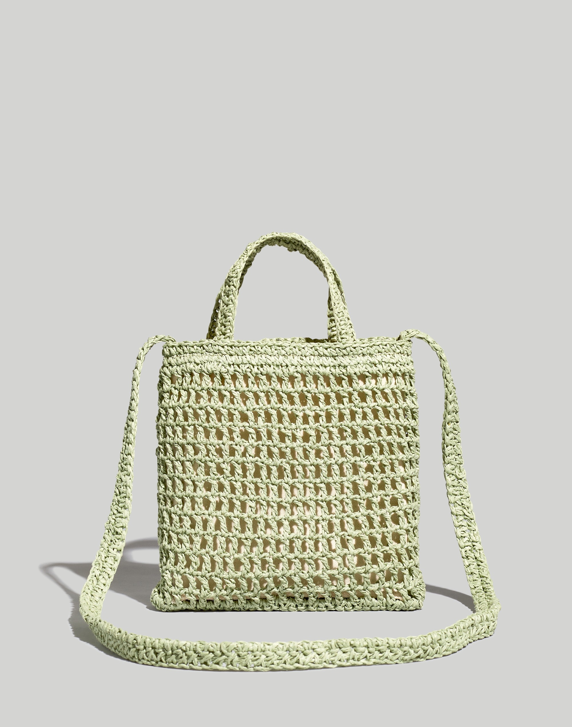 The Small Transport Crossbody: Straw Edition