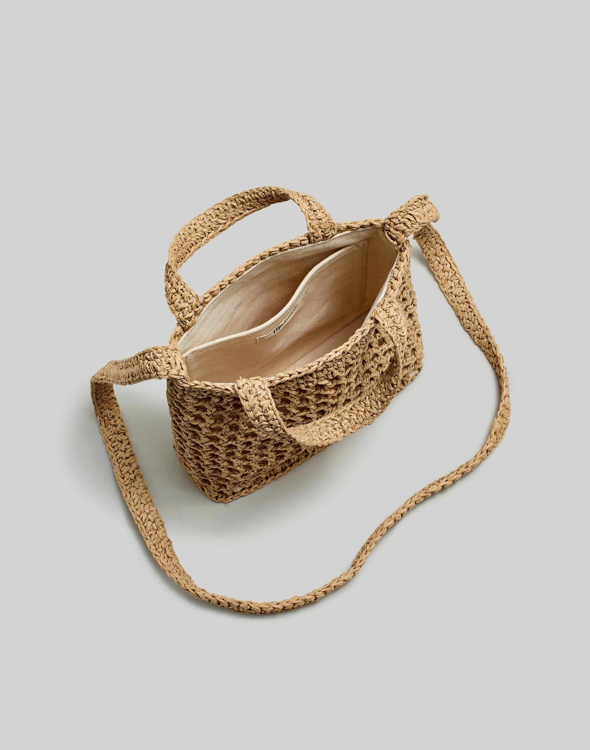 The Small Transport Crossbody: Straw Edition