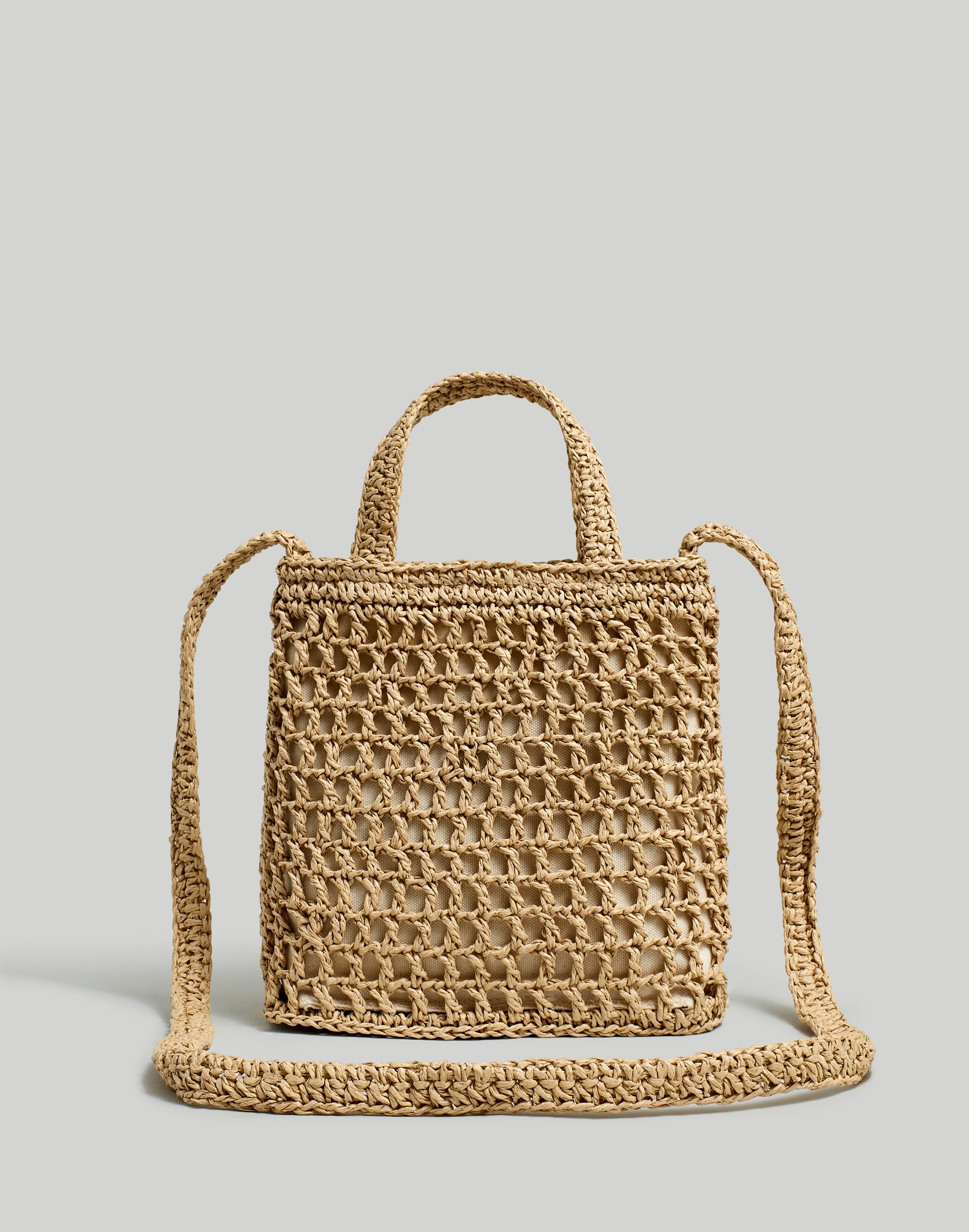 The Small Transport Crossbody: Straw Edition