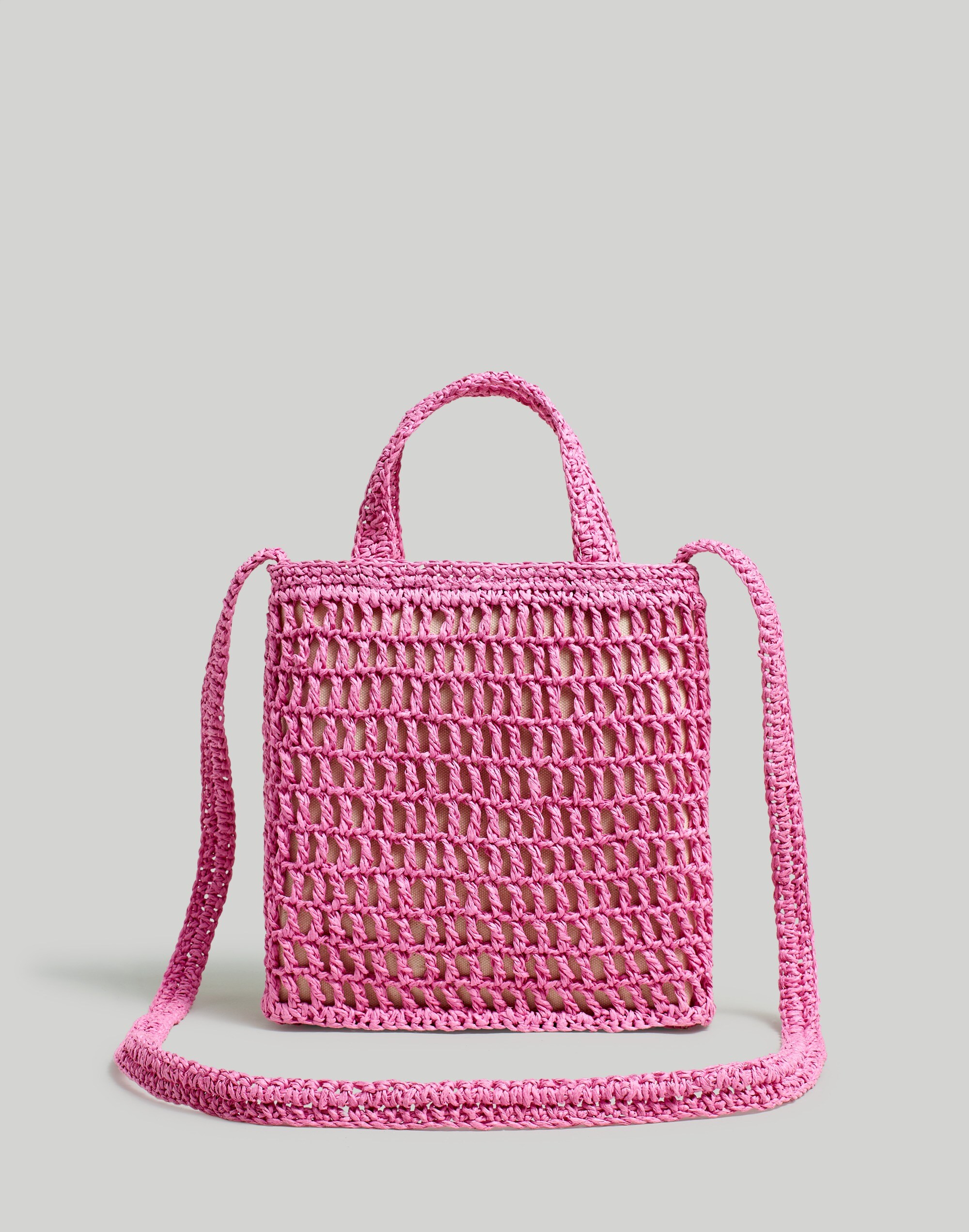 The Small Transport Crossbody: Straw Edition