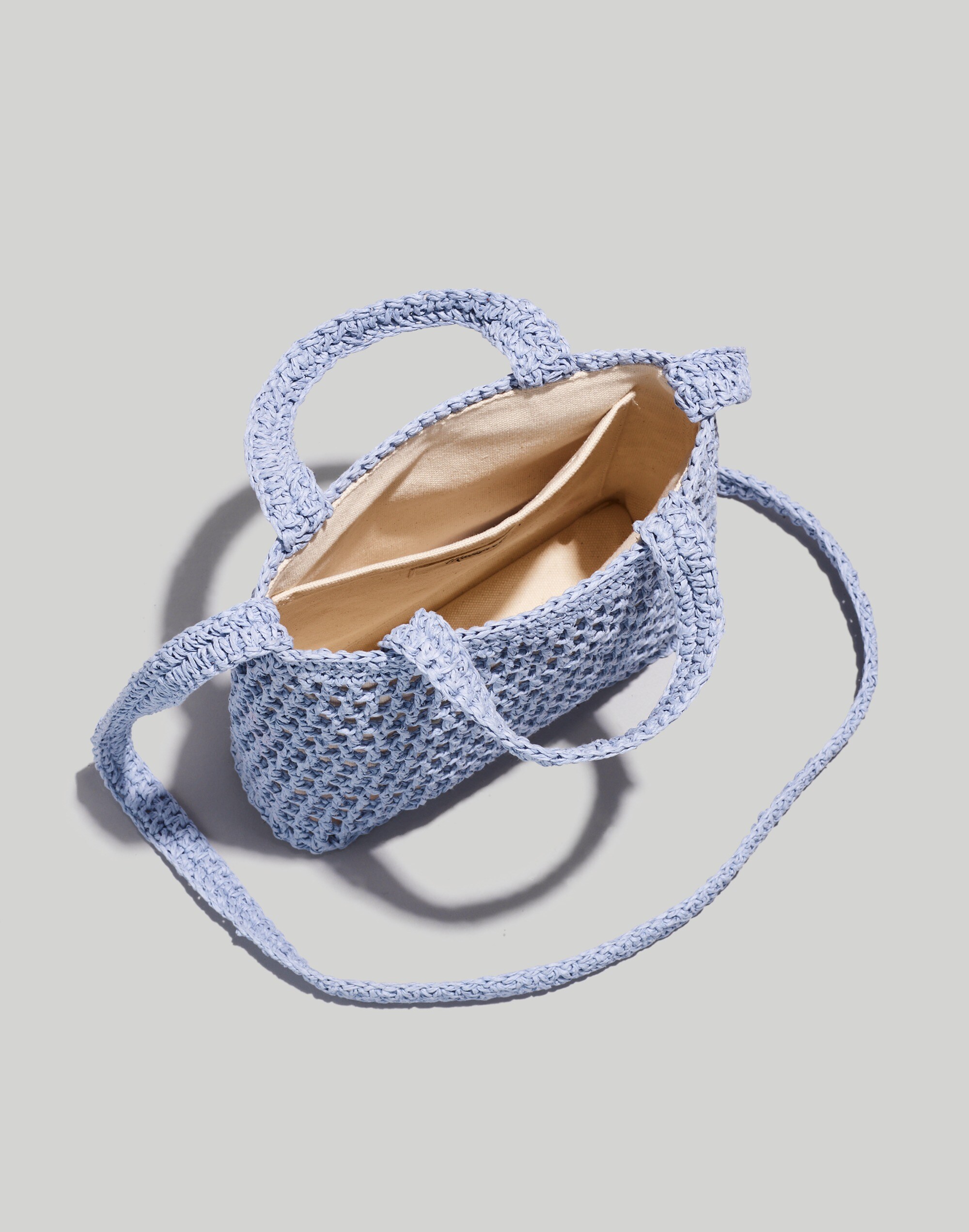 The Small Transport Crossbody: Straw Edition