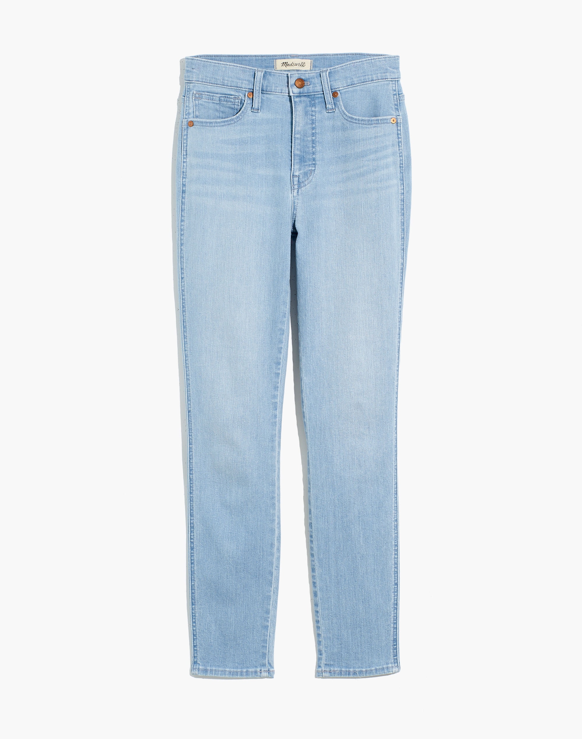 Curvy High-Rise Skinny Jeans in Longton Wash