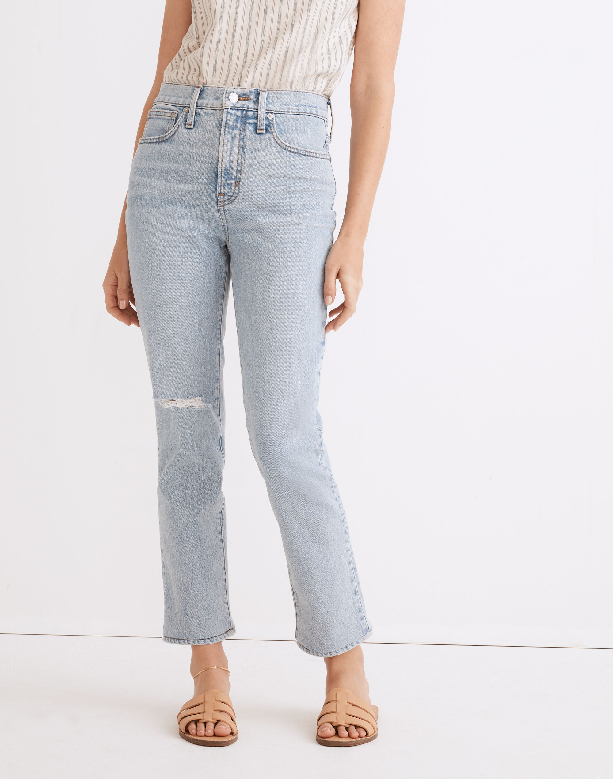 The Perfect Vintage Crop Jean in Sudbury Wash