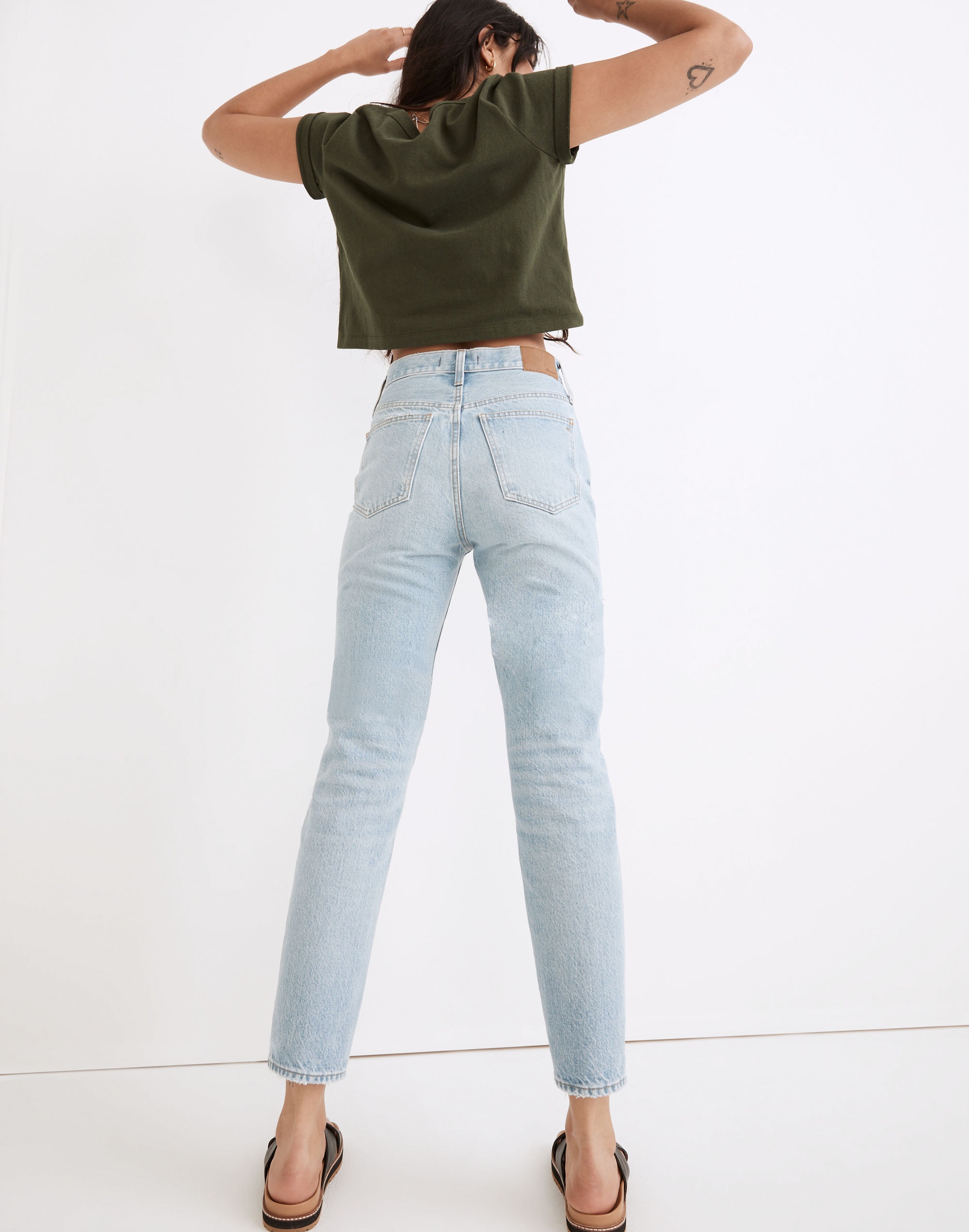The Perfect Vintage Jean in Grandbay Wash: Ripped Edition