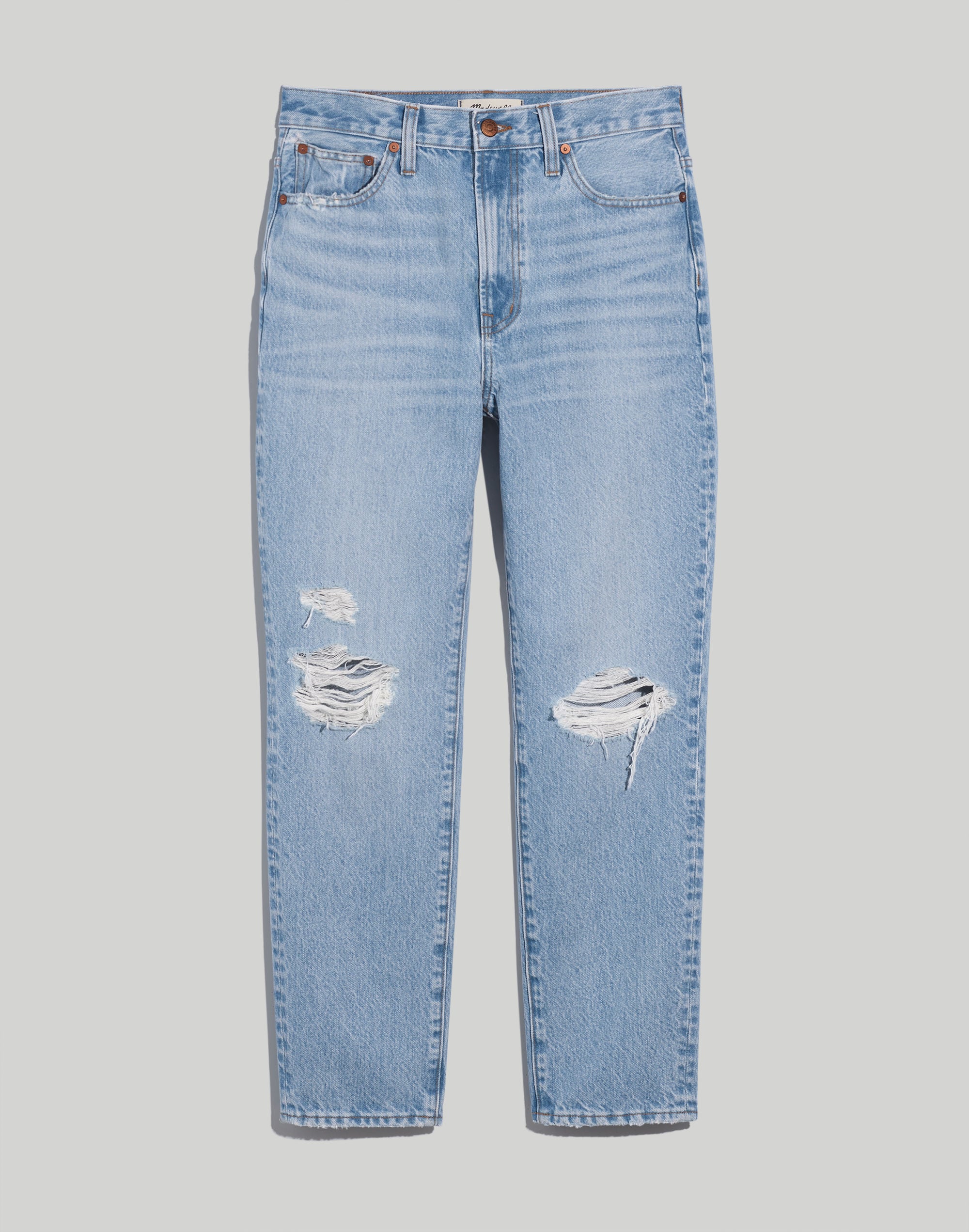 The Perfect Vintage Jean in Grandbay Wash: Ripped Edition