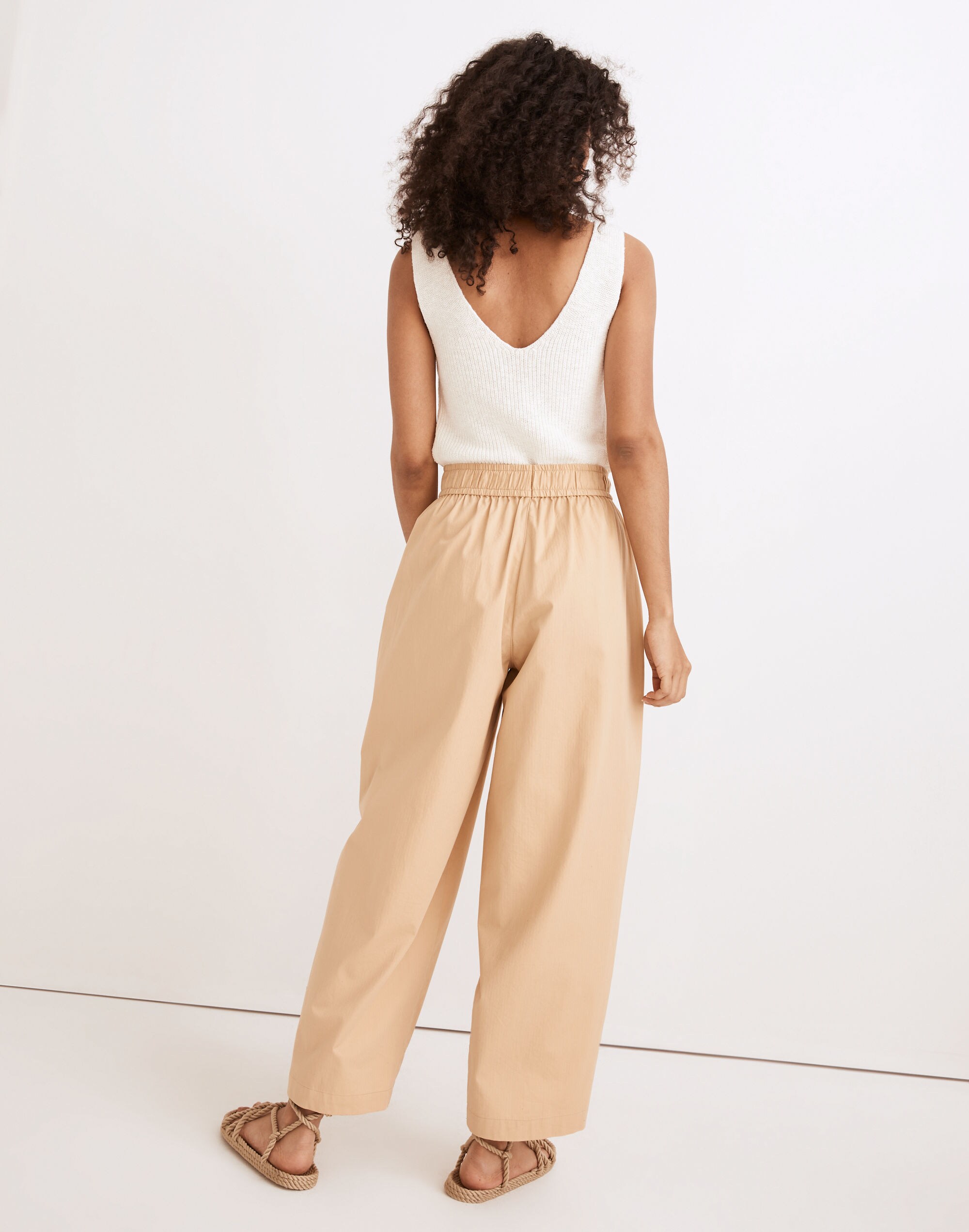Pull-On Oversized Balloon Pants