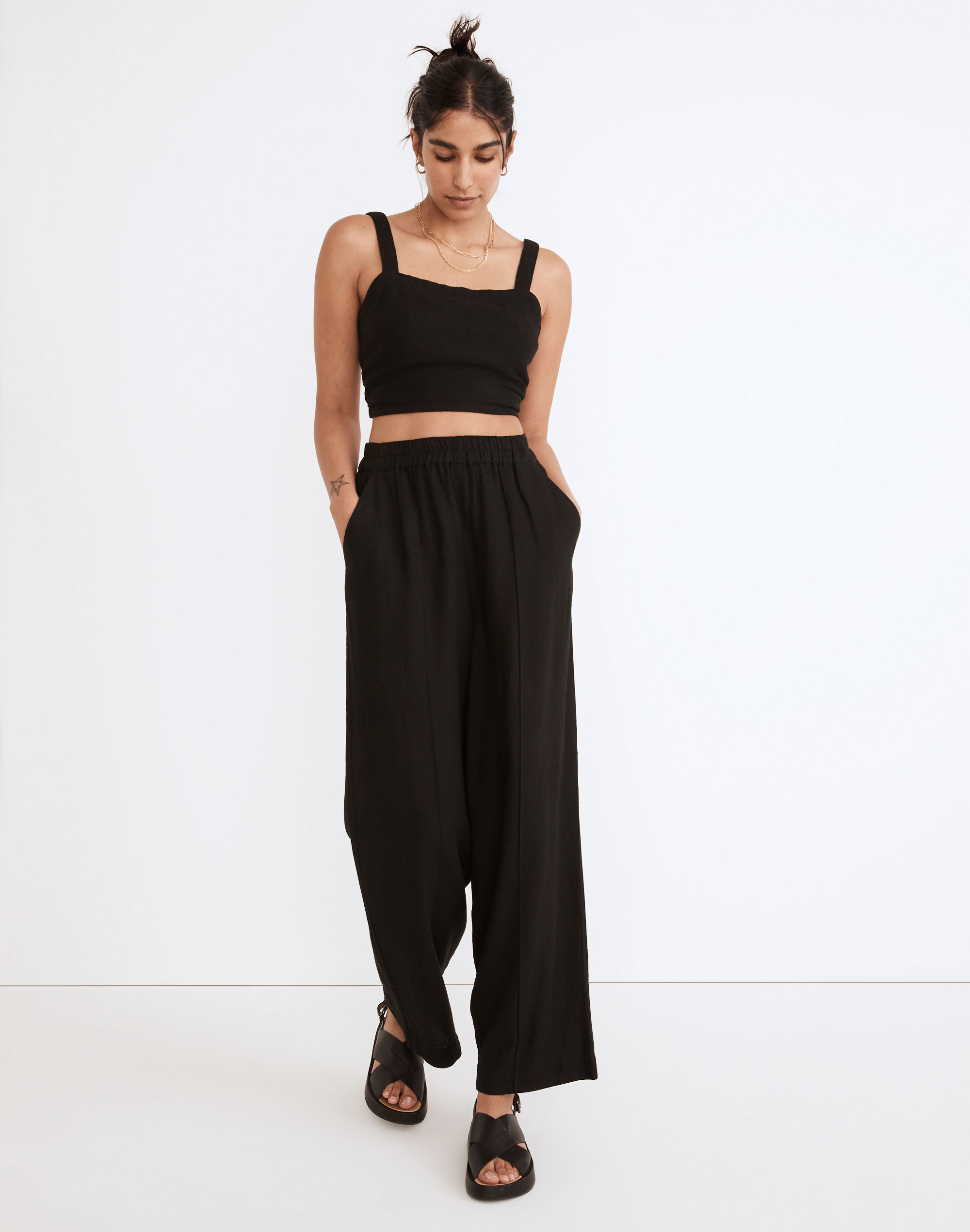 Breezewoven Pull-On High-Rise Straight Pants
