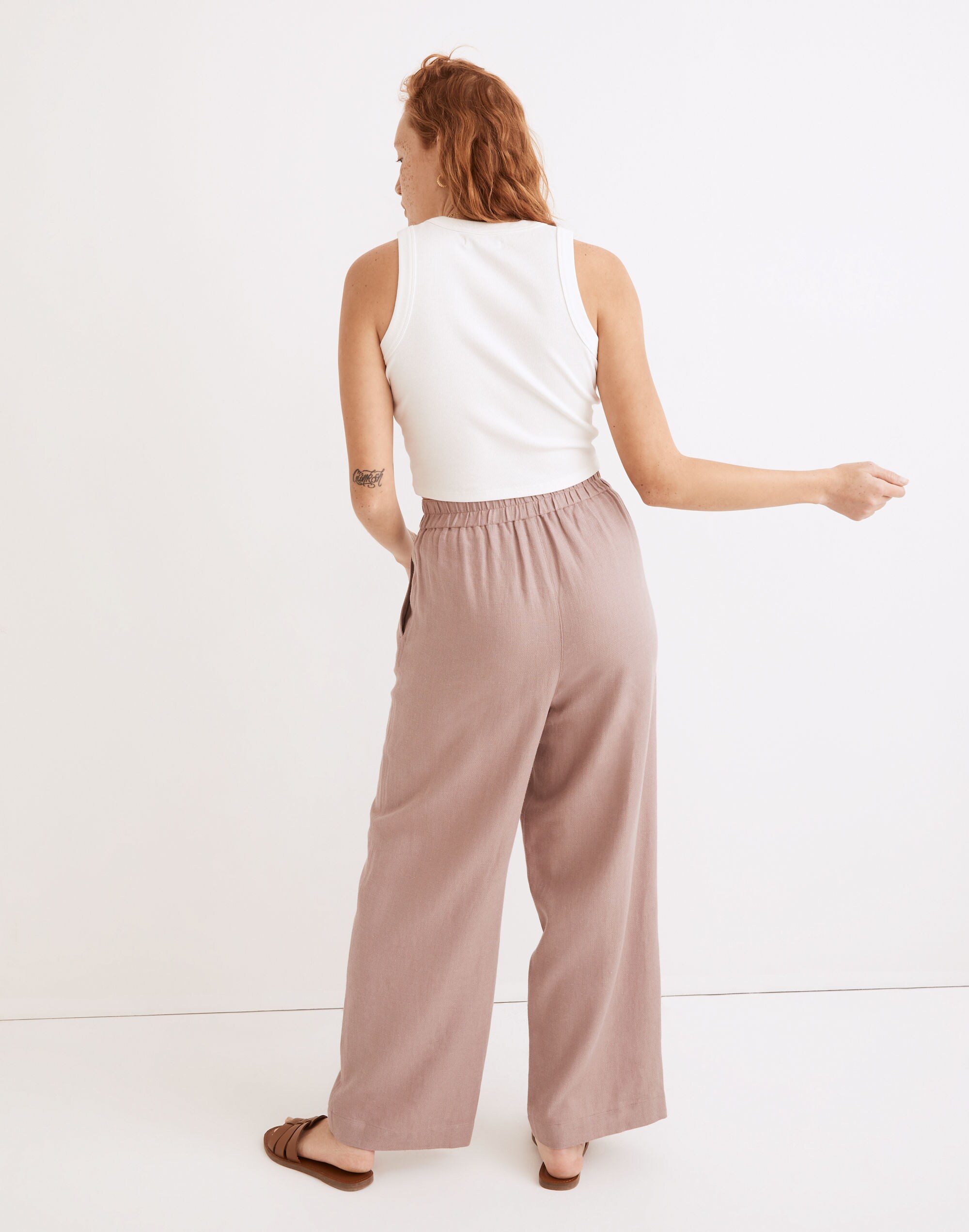 Breezewoven Pull-On High-Rise Straight Pants