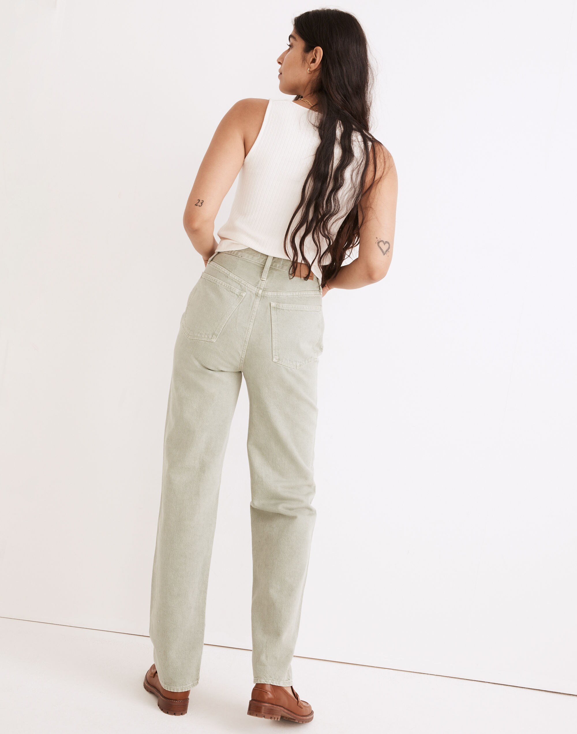 Baggy Straight Jeans: Garment-Dyed Edition