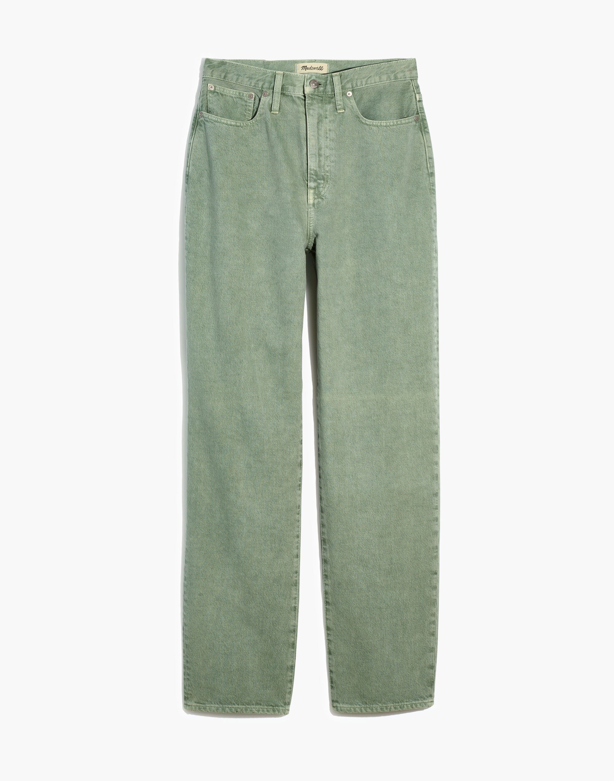 Baggy Straight Jeans: Garment-Dyed Edition