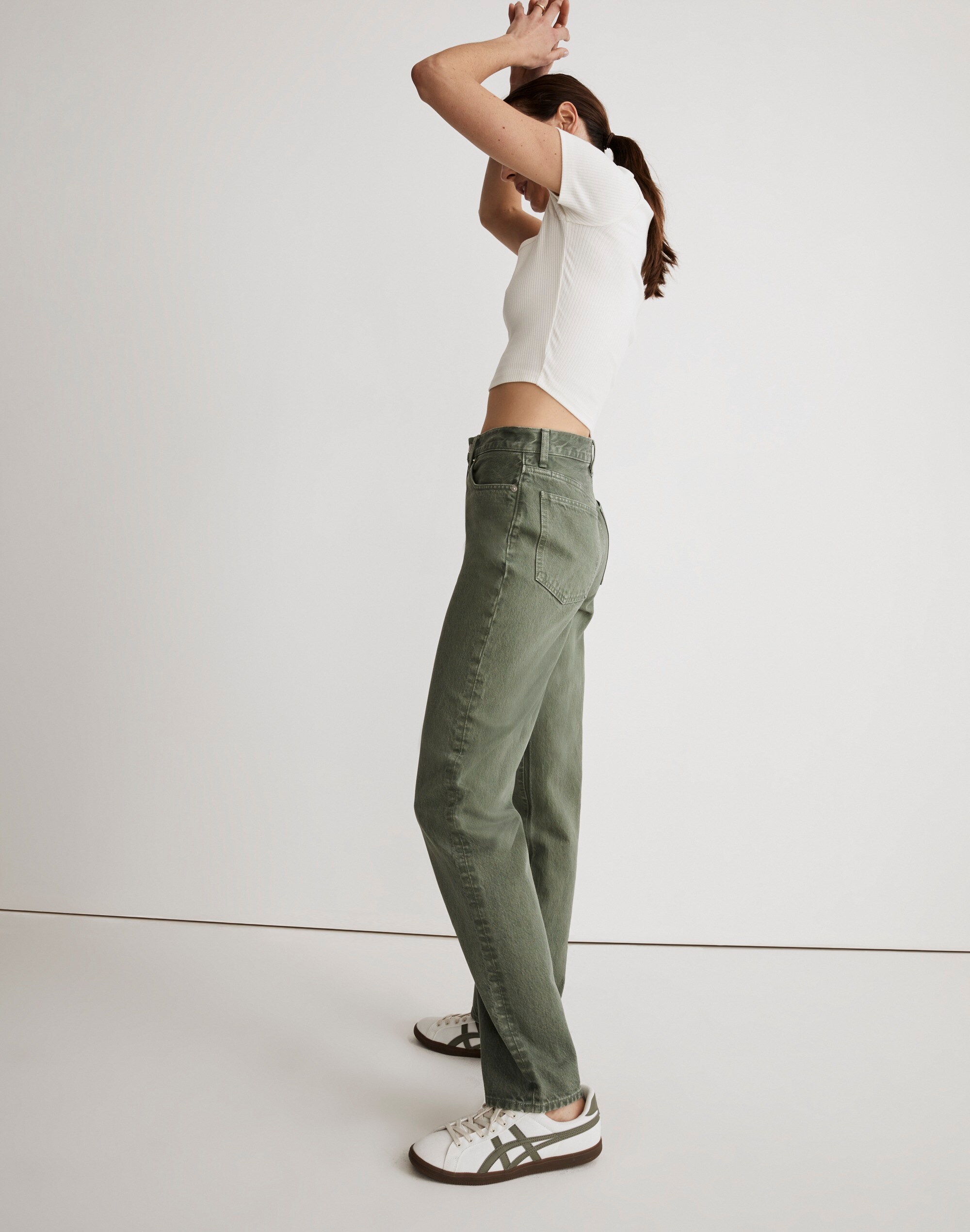 Baggy Straight Jeans: Garment-Dyed Edition