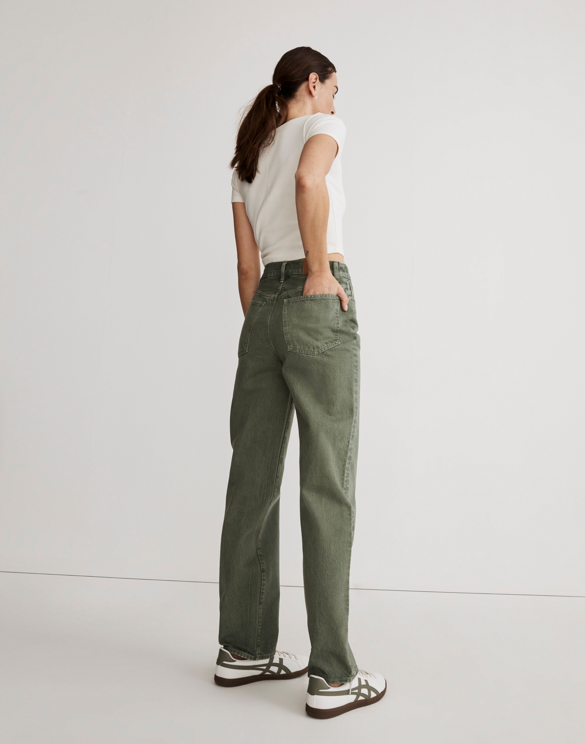Baggy Straight Jeans: Garment-Dyed Edition