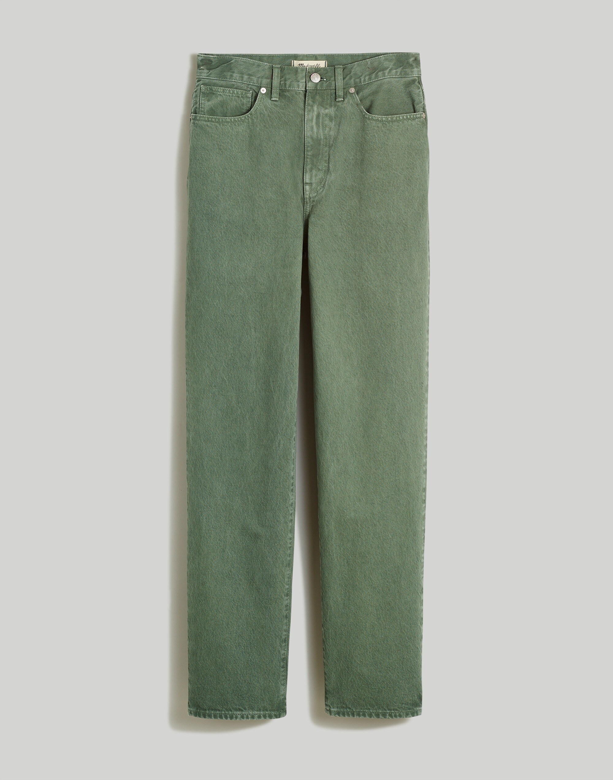 Baggy Straight Jeans: Garment-Dyed Edition