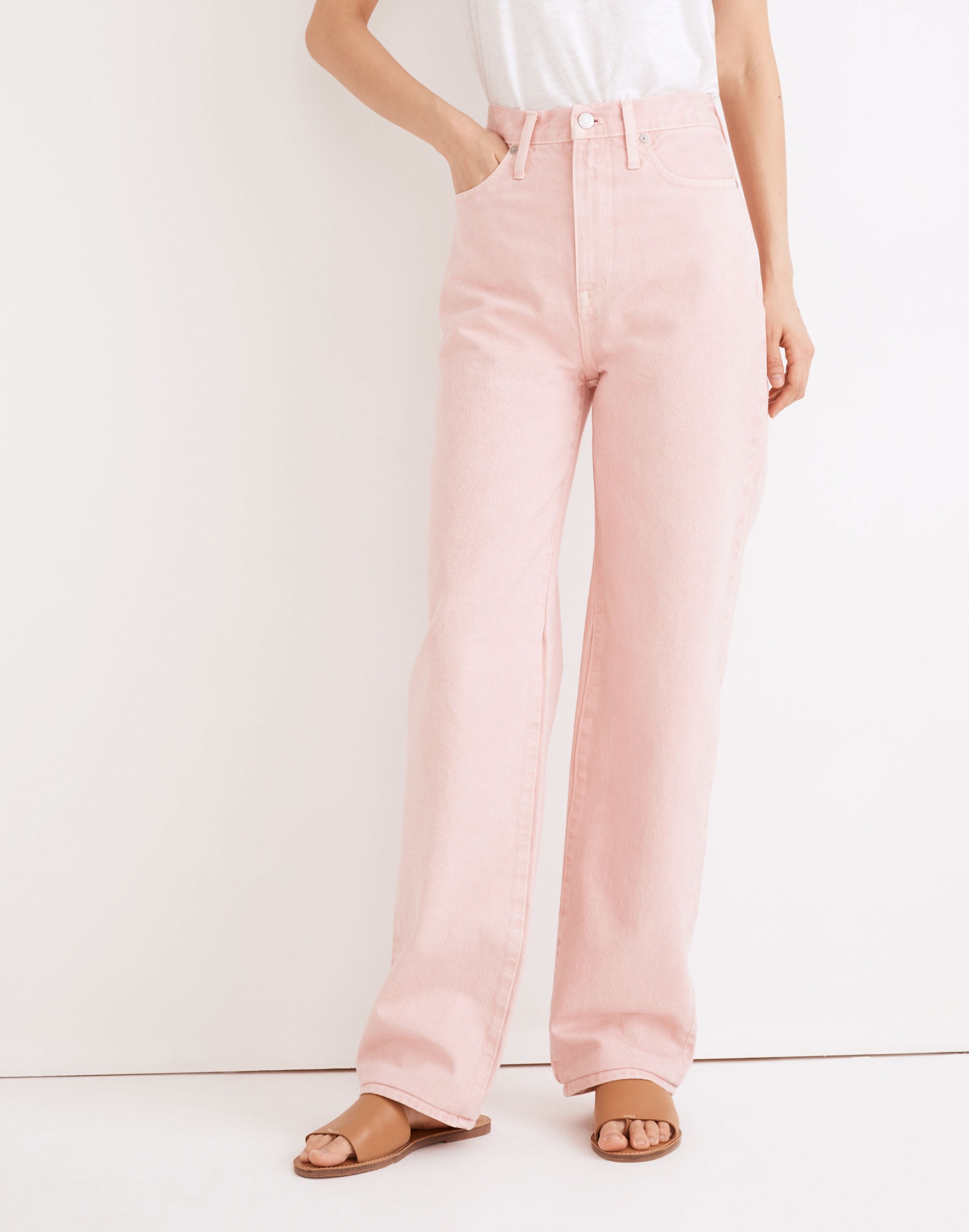 Baggy Straight Jeans: Garment-Dyed Edition